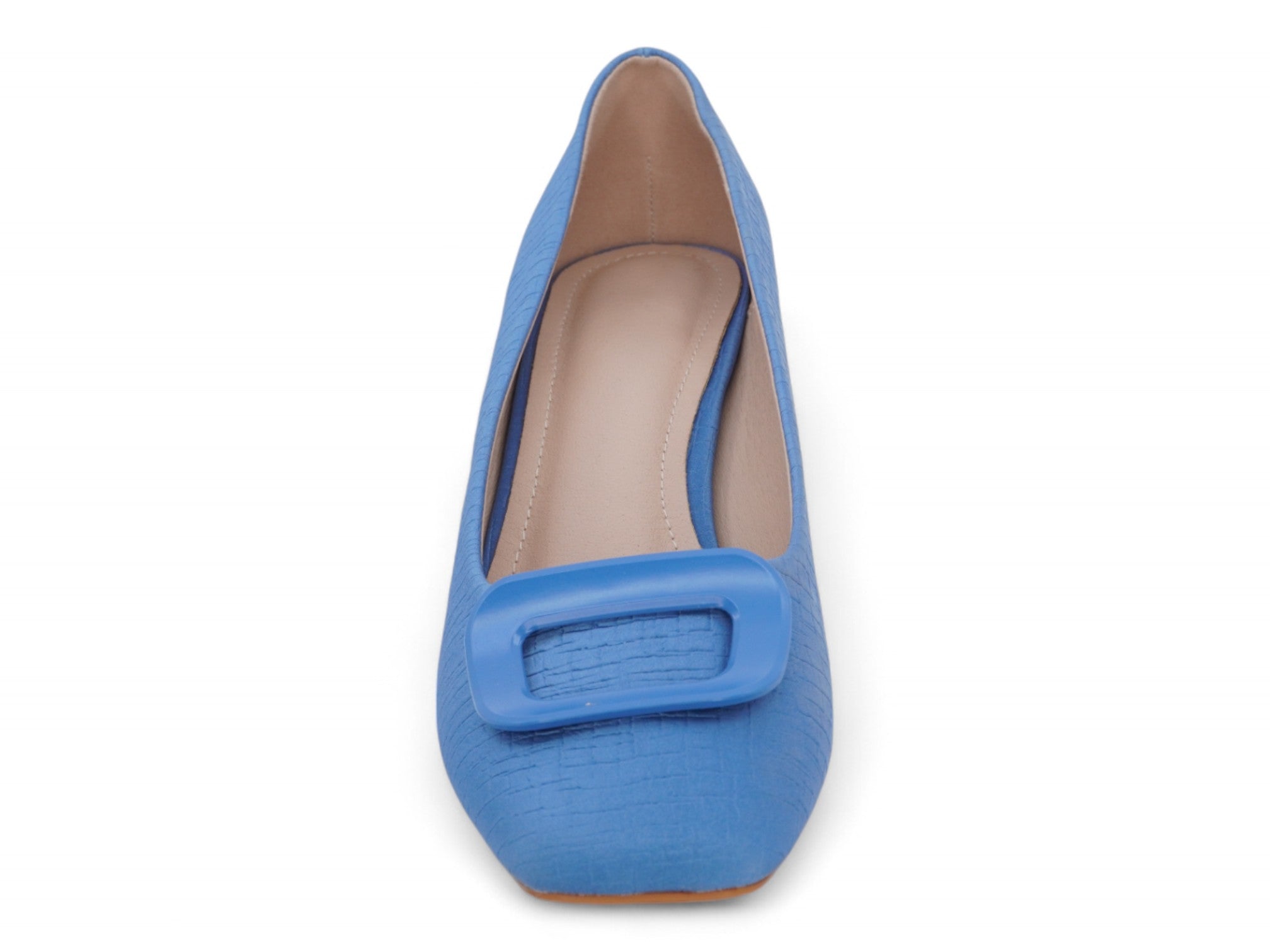 Women's Blue Maribel Wide Width Heel