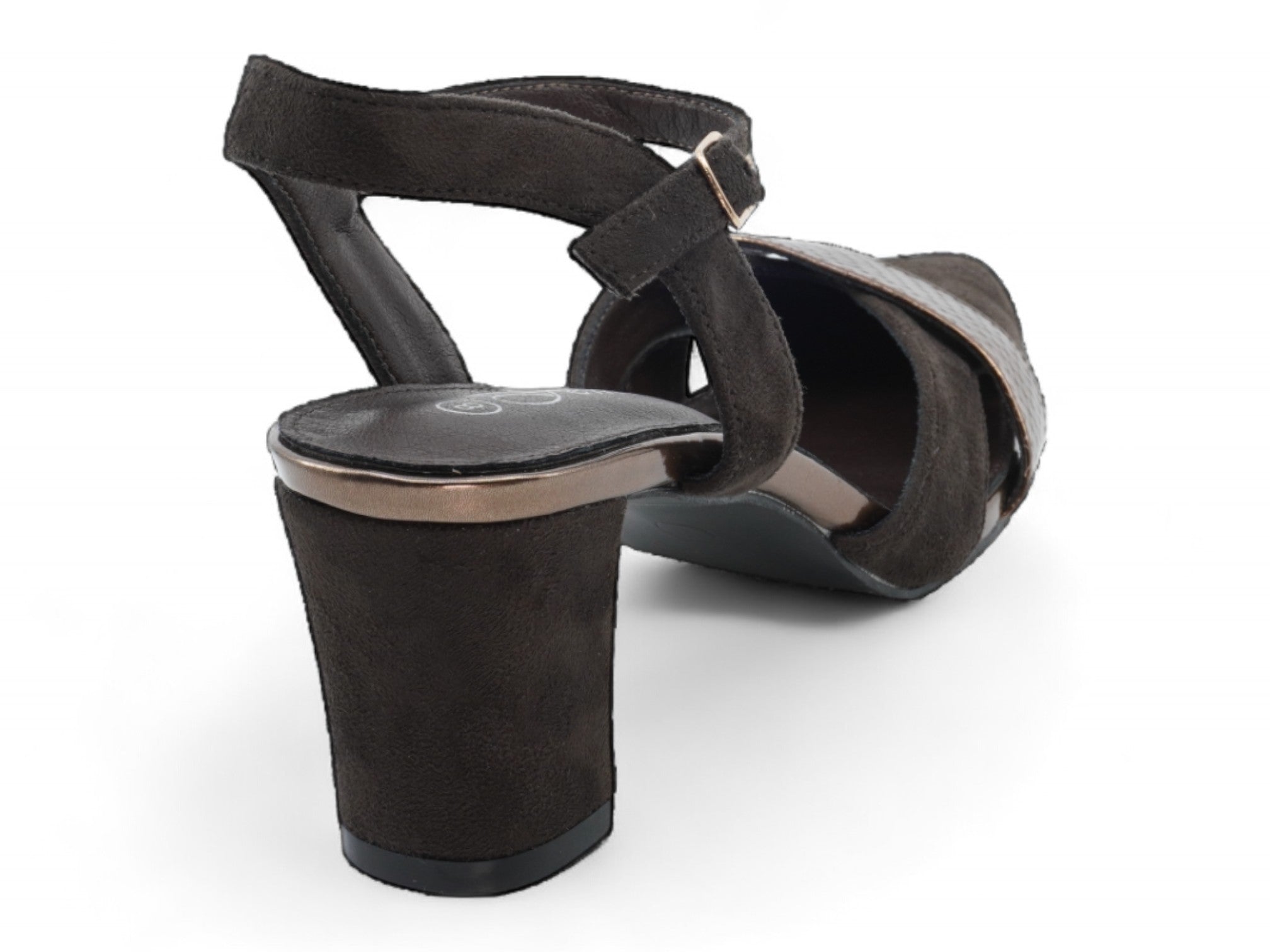 Women's Brown Kris Wide Width Heel