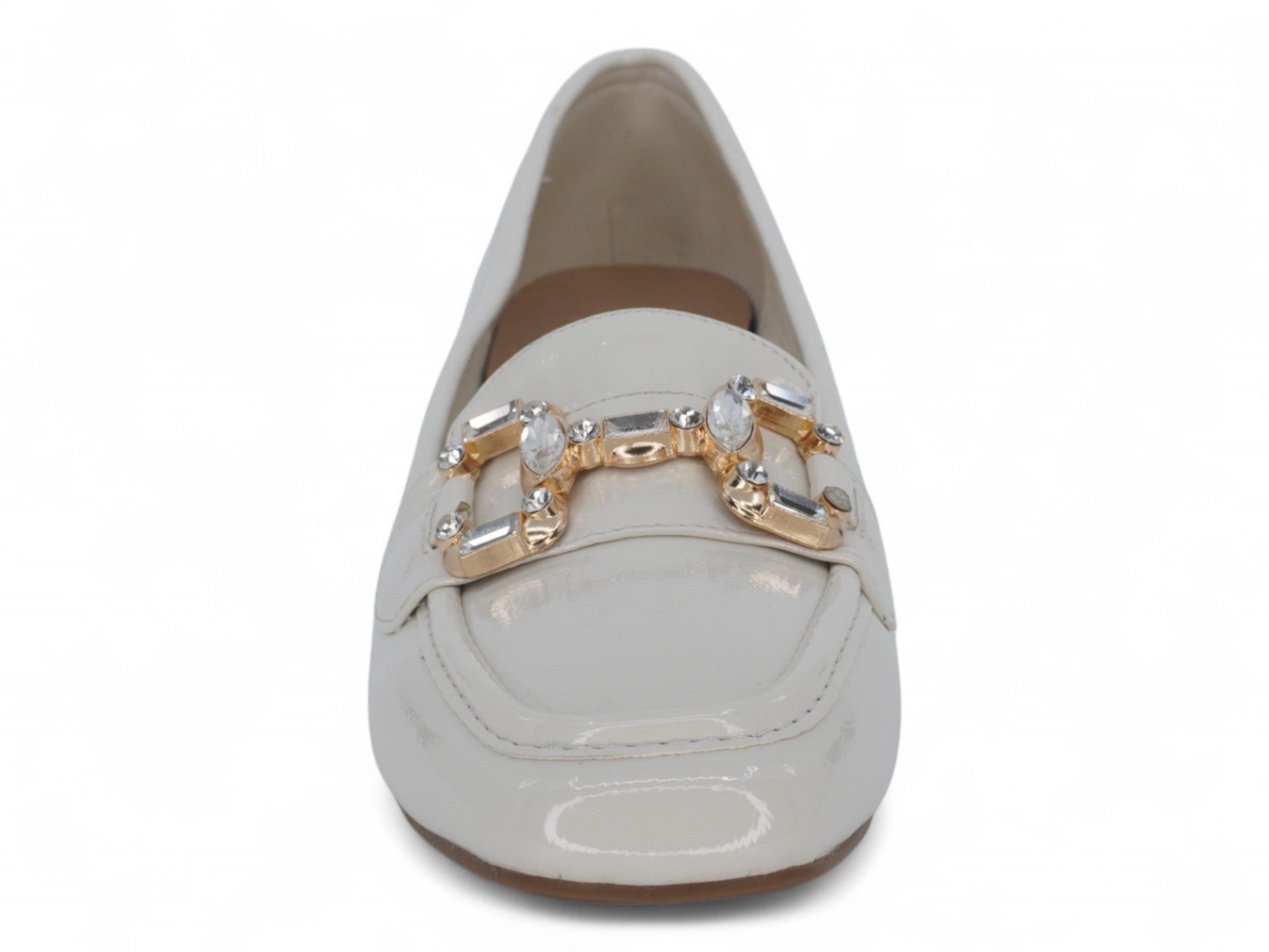 Women's Cream Mercedes Wide Width Dress Shoe