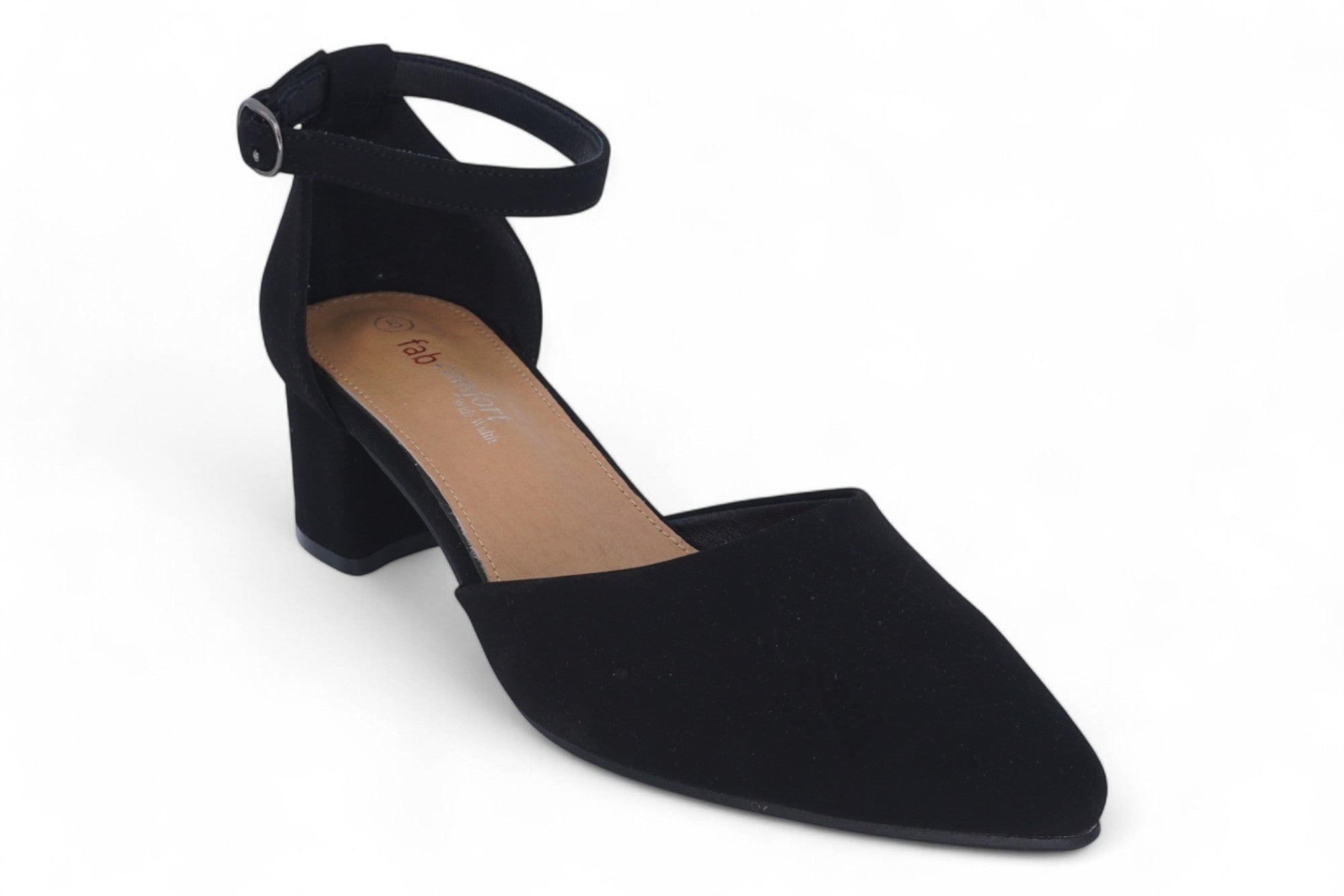 Women's Black Elise Wide Width Heel