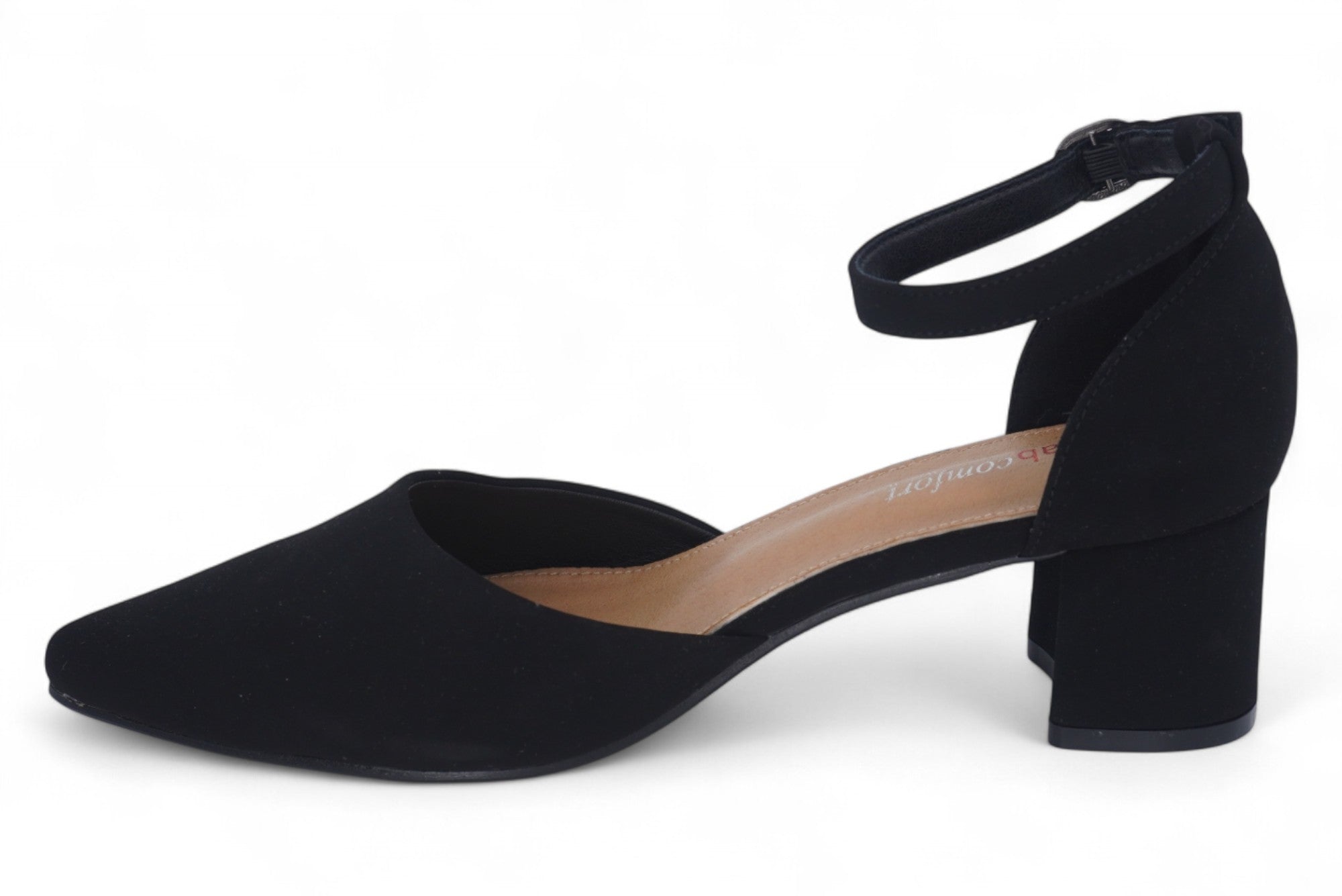 Women's Black Elise Wide Width Heel