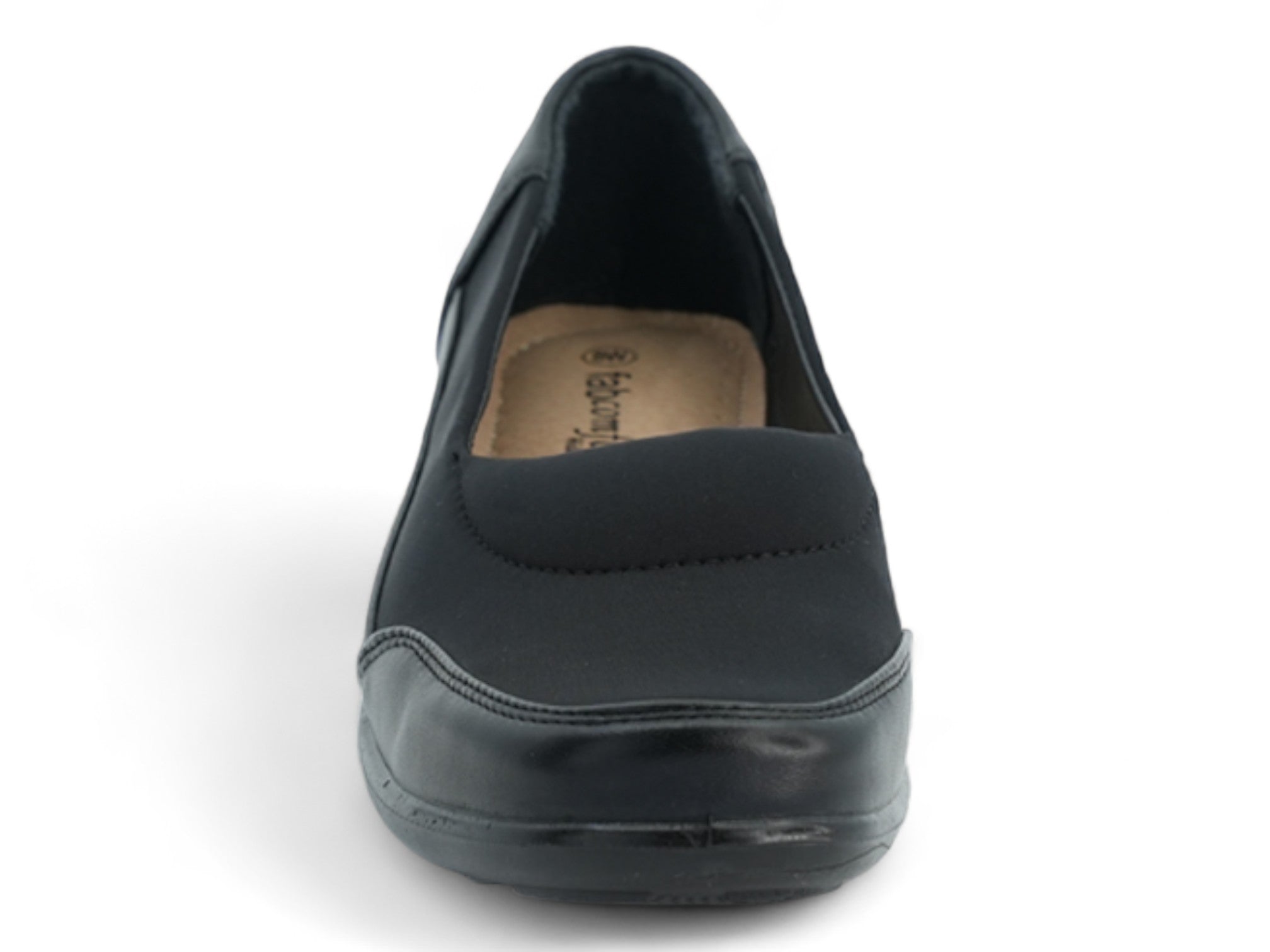Women's Black Claudia Wide Width Slip On