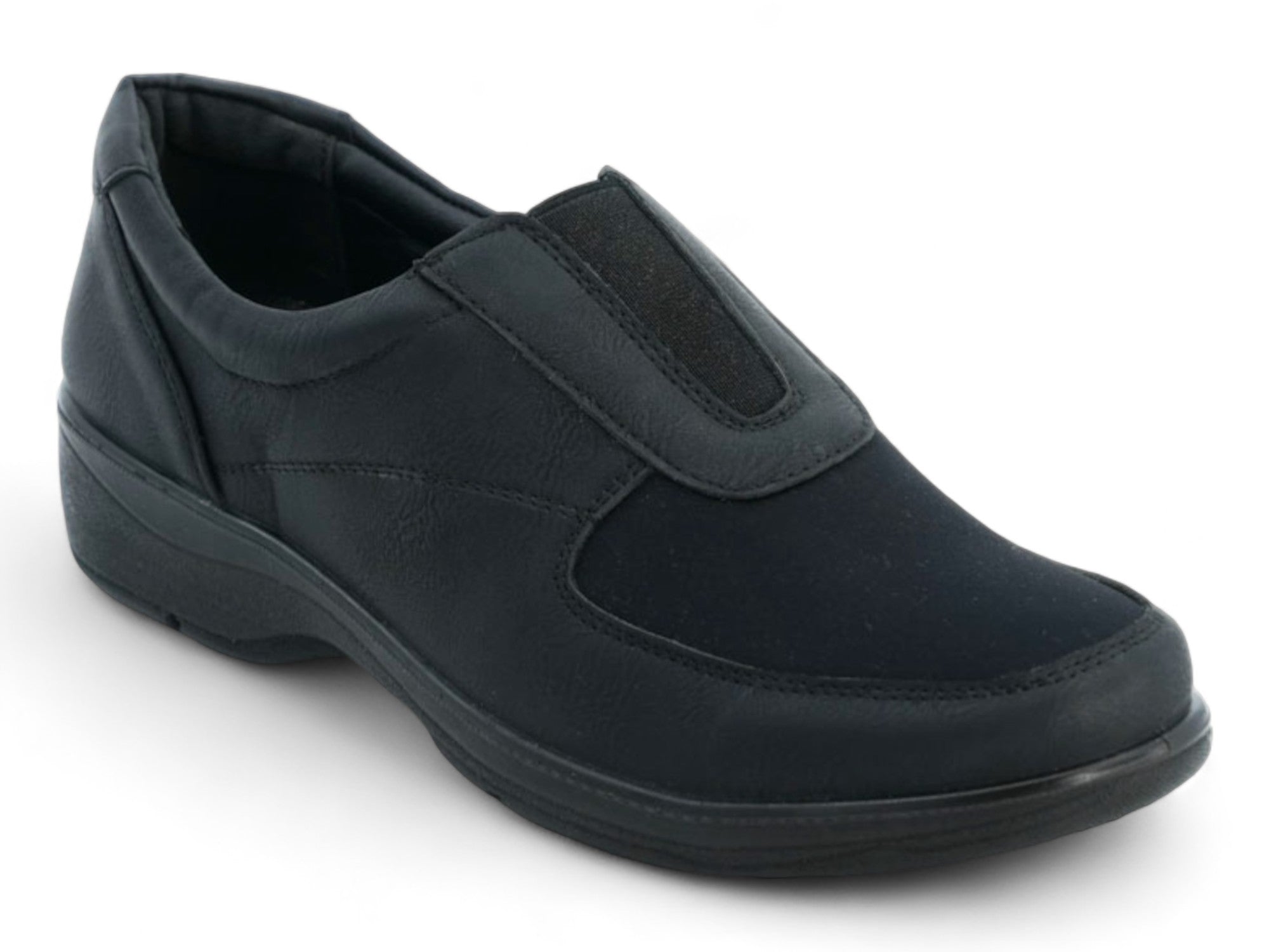 Women's Black Jenny Wide Width Slip On