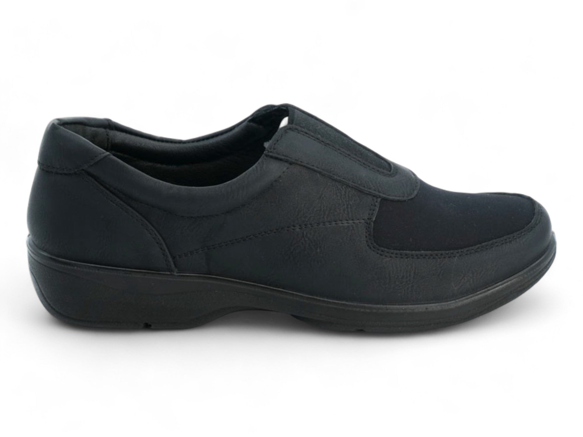 Women's Black Jenny Wide Width Slip On