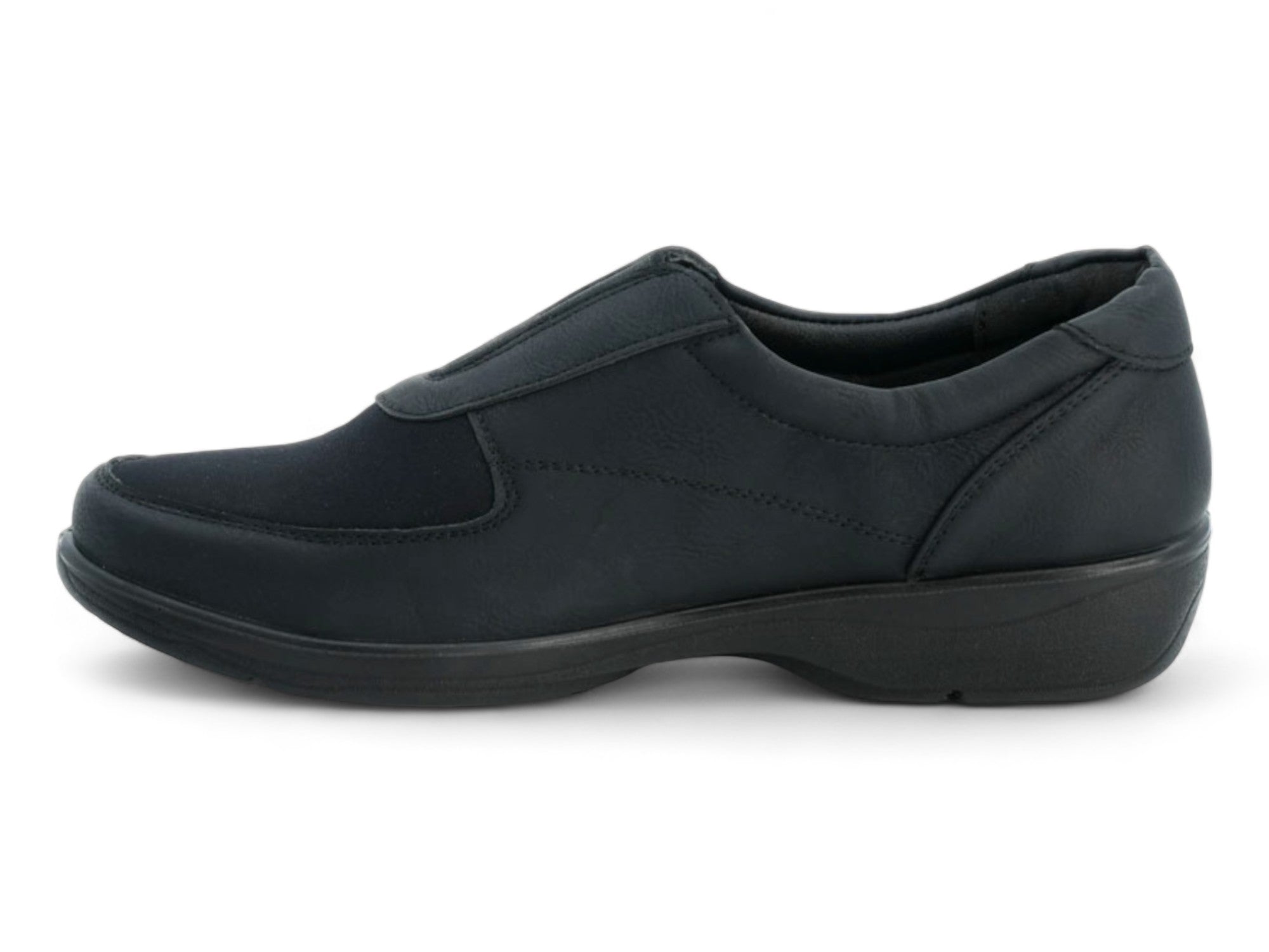 Women's Black Jenny Wide Width Slip On
