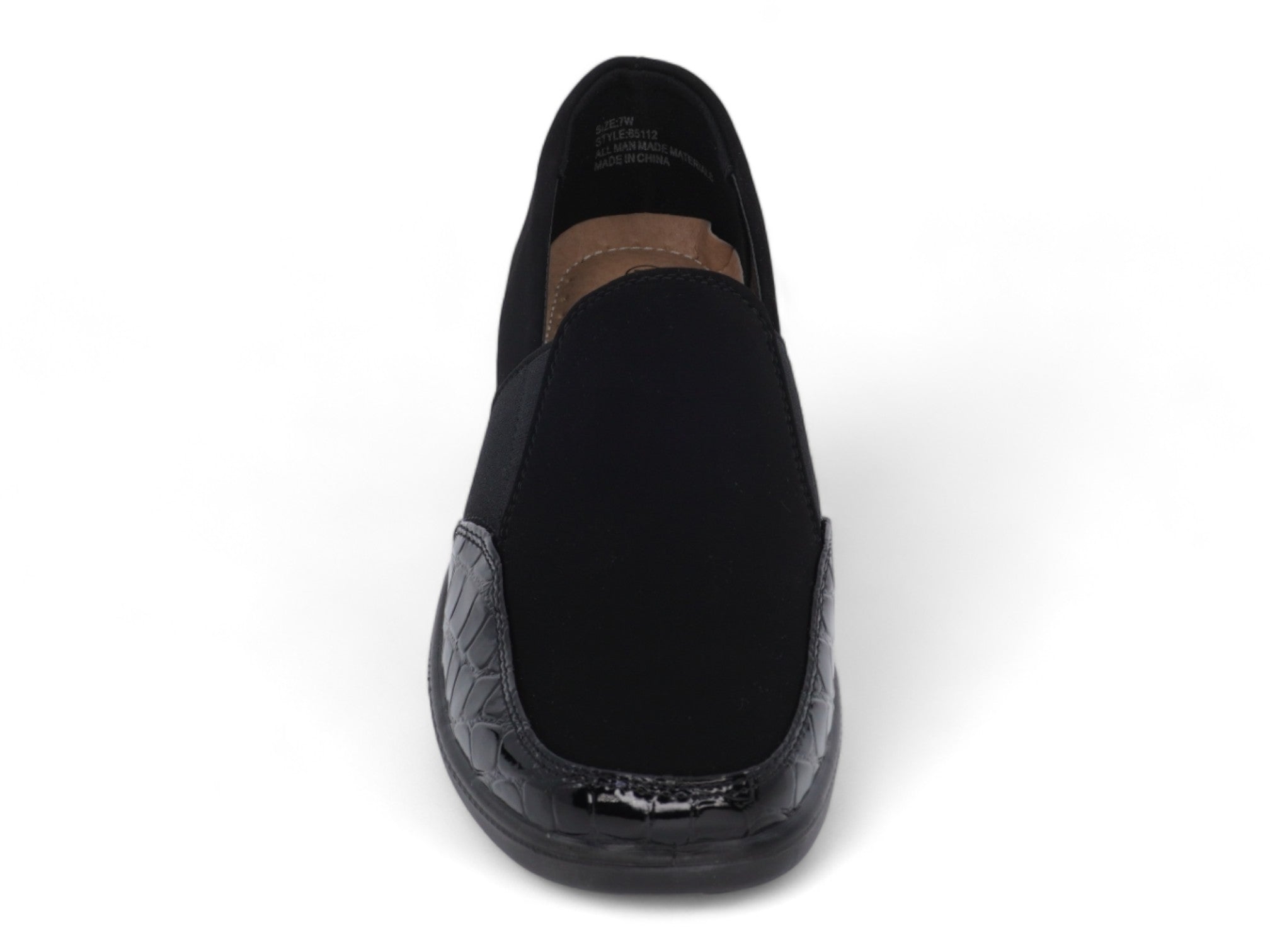 Women's Black Harper Wide Width Slip On
