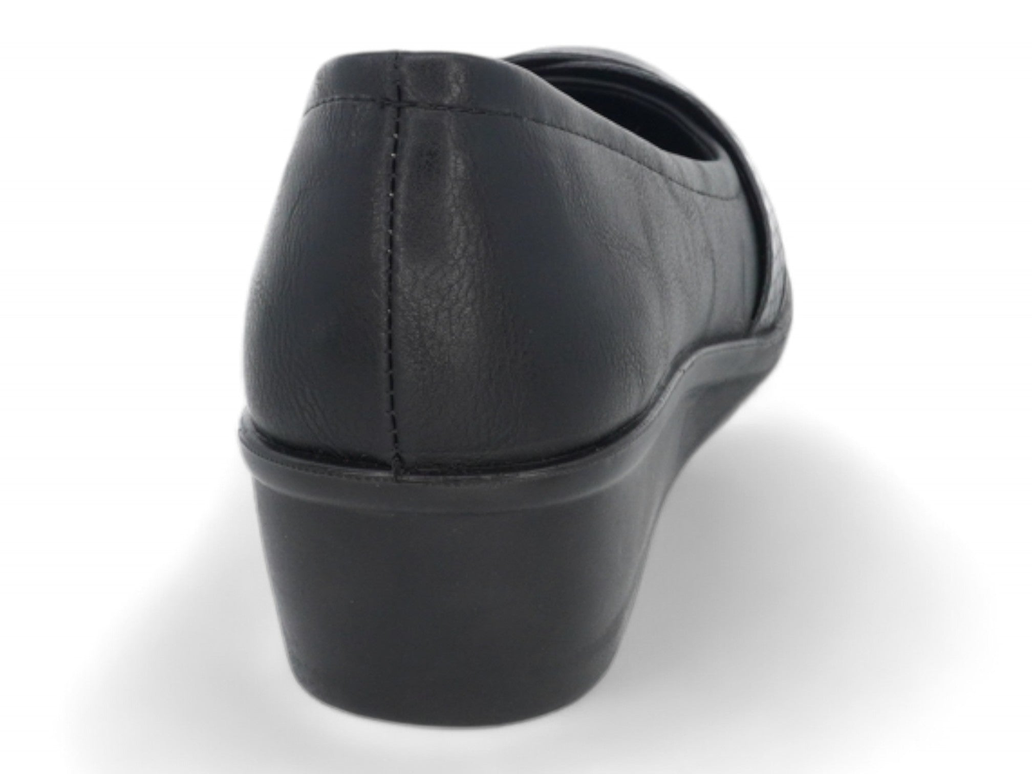 Women's Black Rebecca Wide Width Wedge