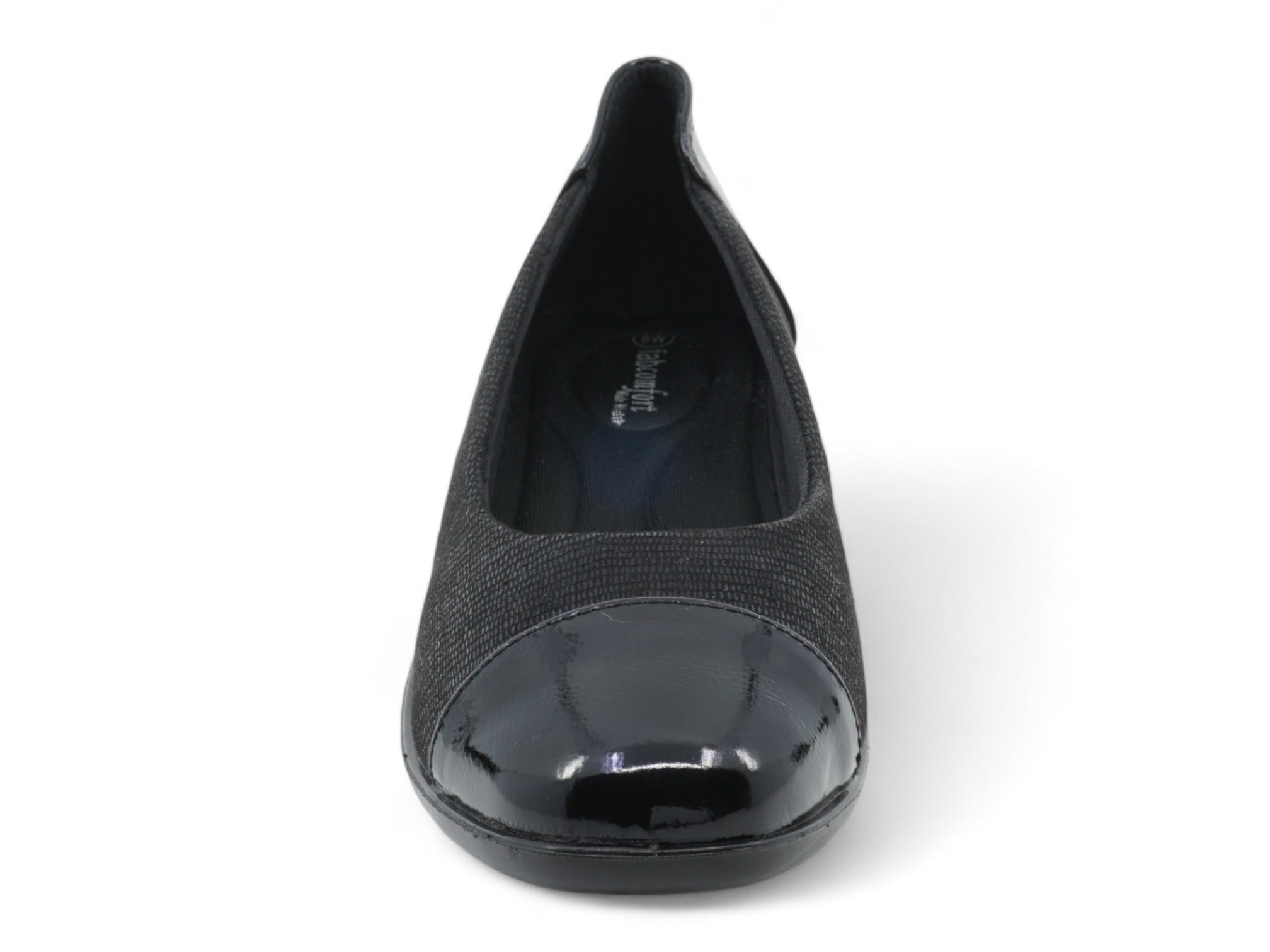 Women's Black Gila Wide Width Comfort Wedge