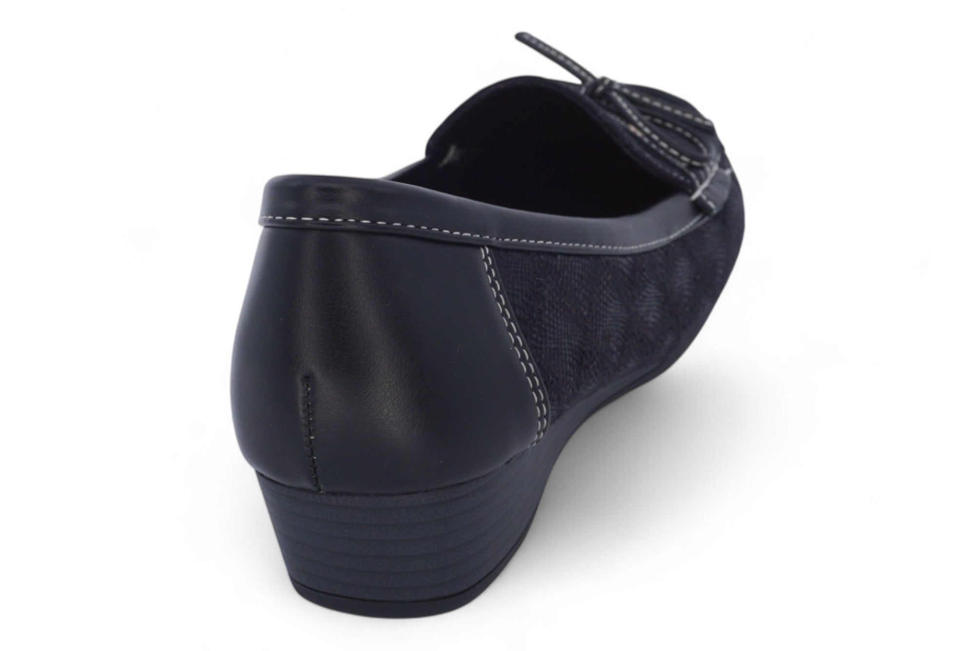 Women's Black Loreda Wide Width Wedge