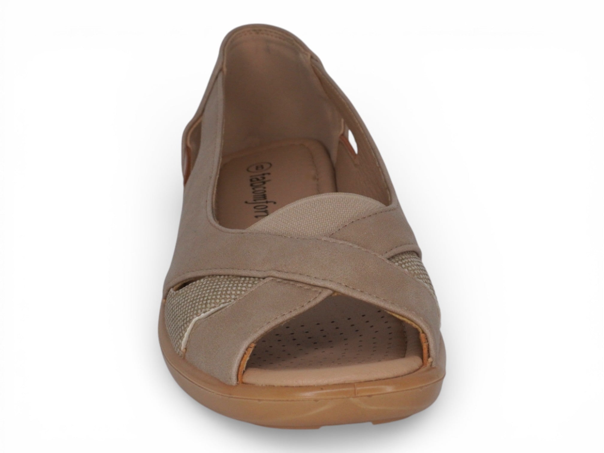 Women's Taupe Imogen Wide Width Comfort Shoe