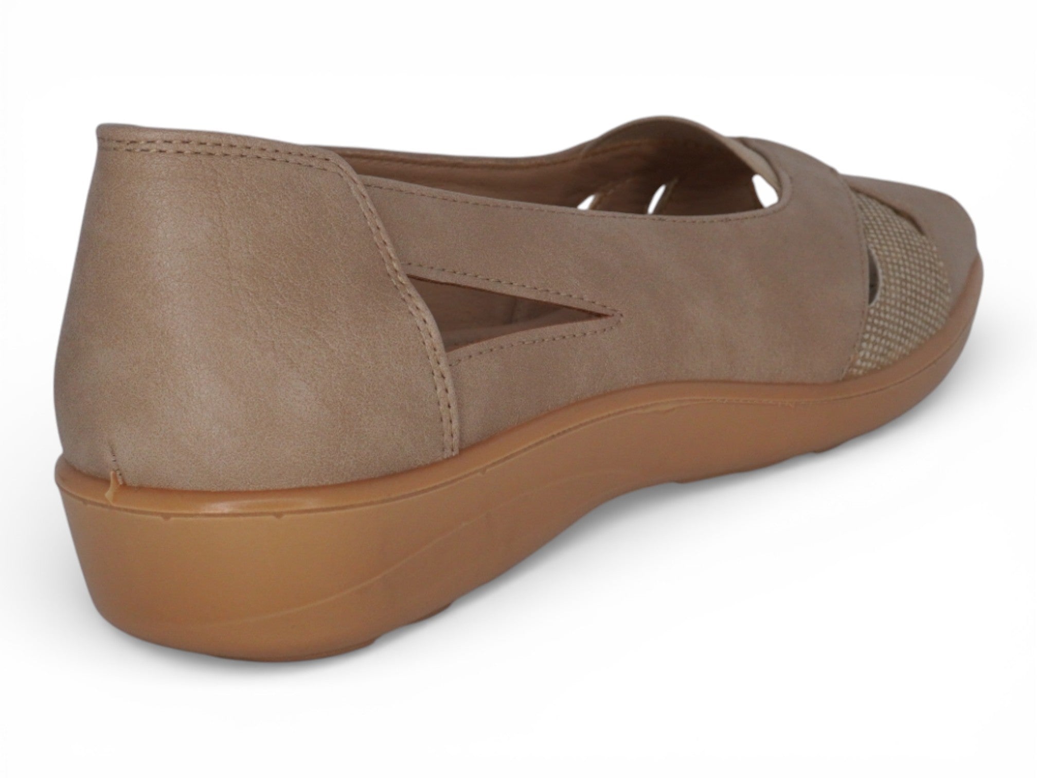 Women's Taupe Imogen Wide Width Comfort Shoe