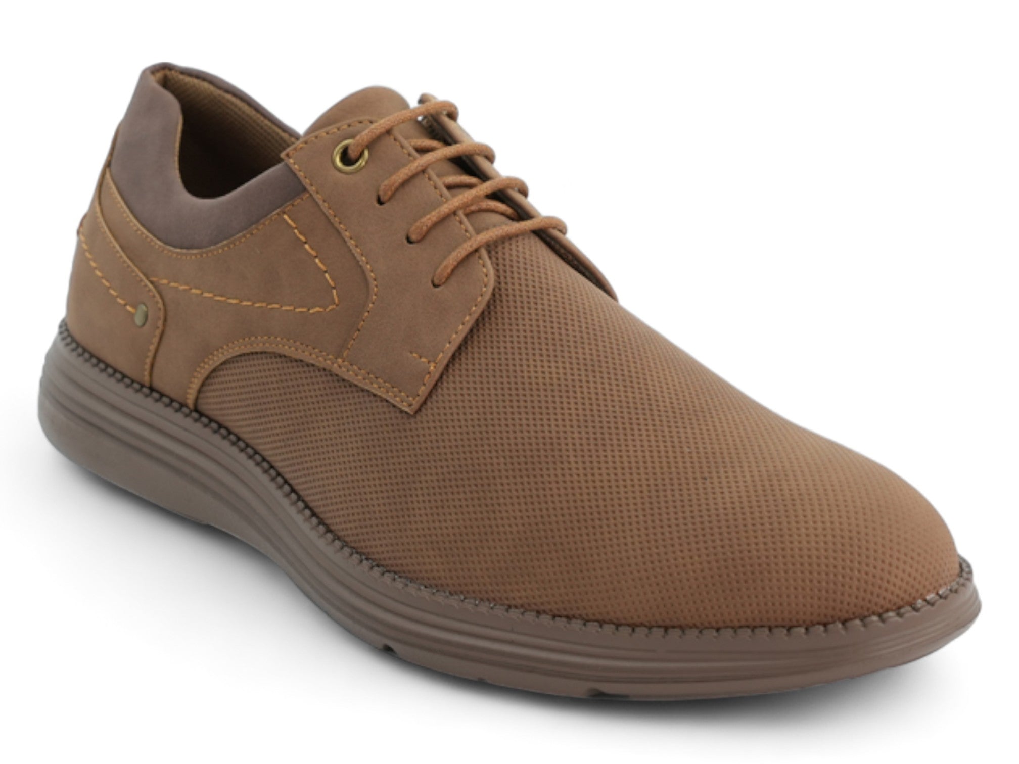 Men's Brown Casual Oxford