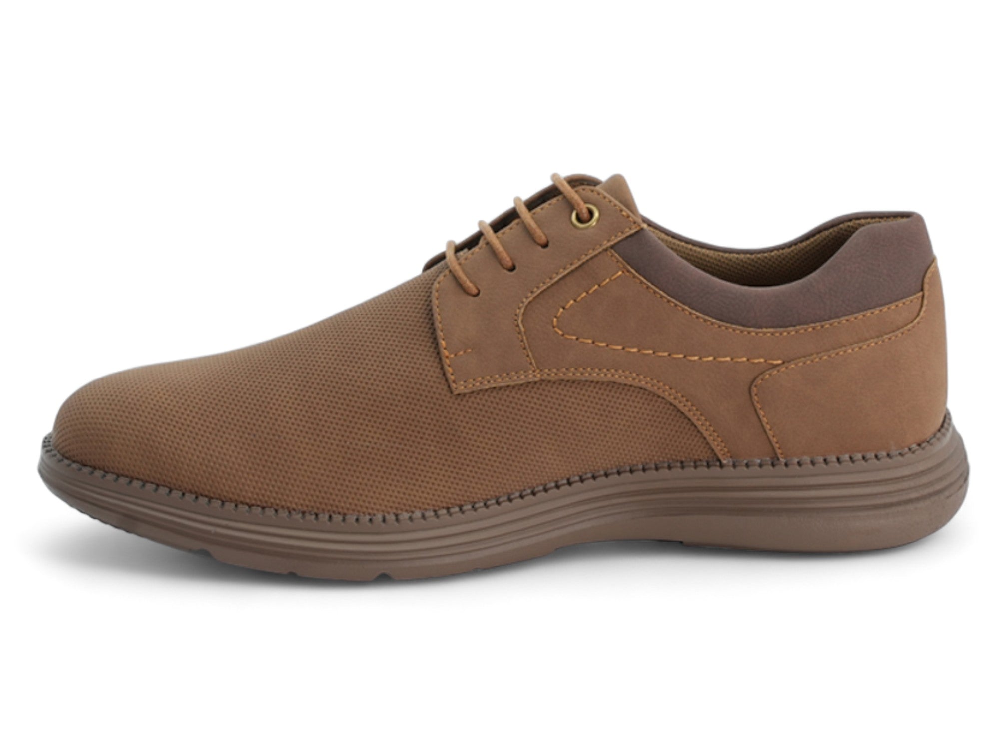 Men's Brown Casual Oxford