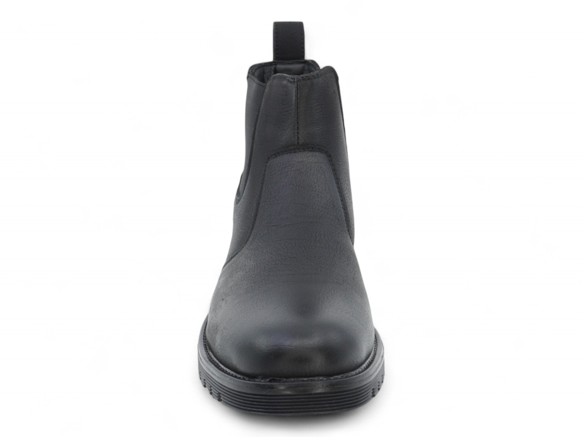 Men's Black Casual Slip-On Boot