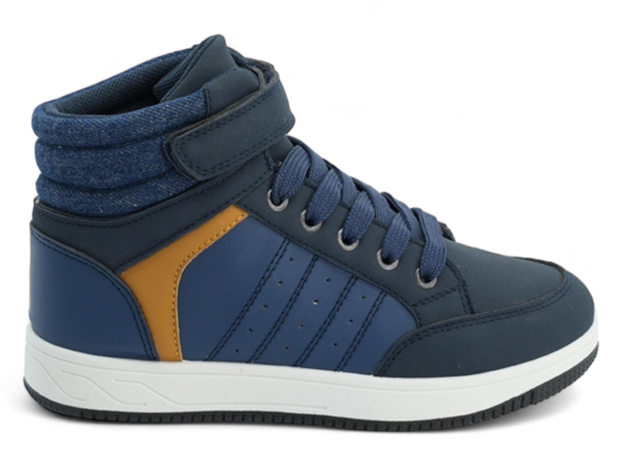 Mens Navy Blue High Top