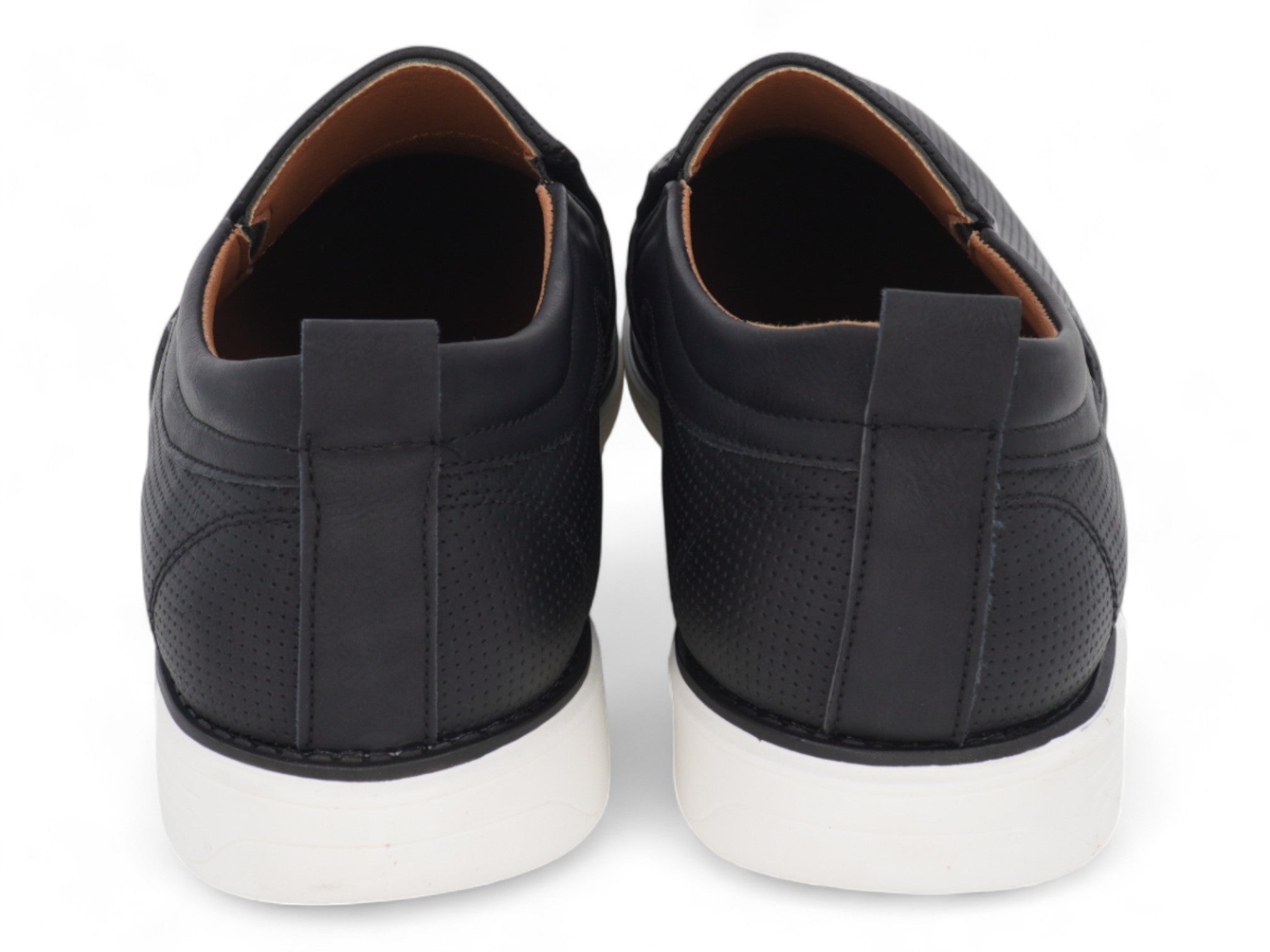Men's Black Casual Slip-On