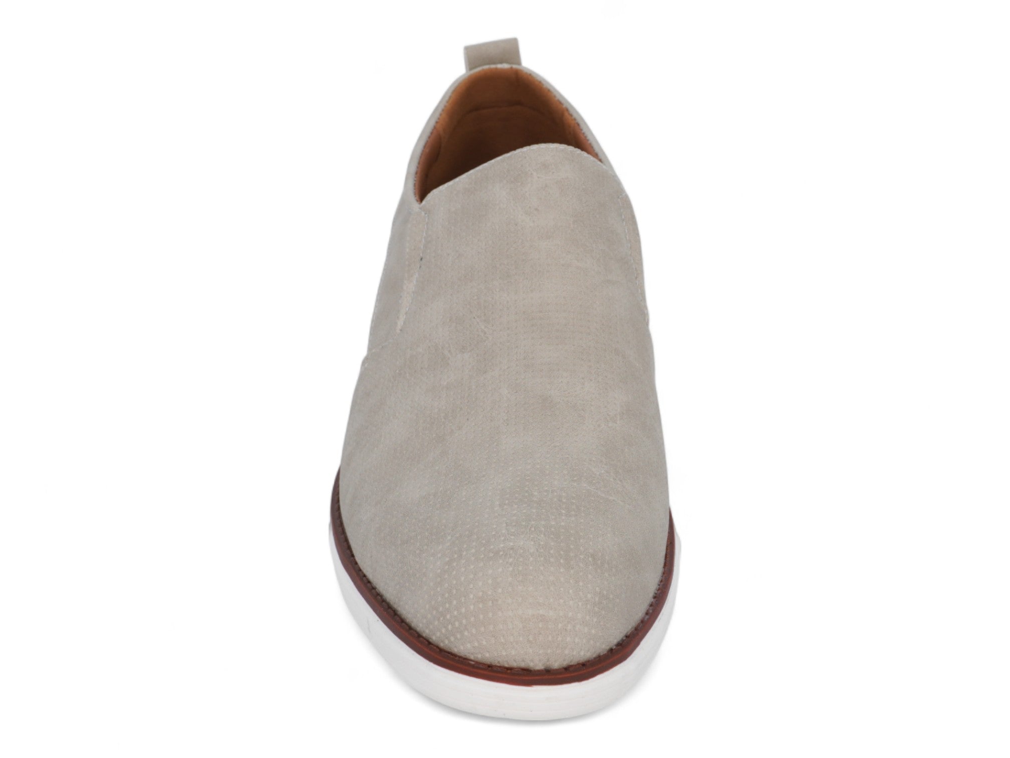 Men's Beige Casual Slip-On