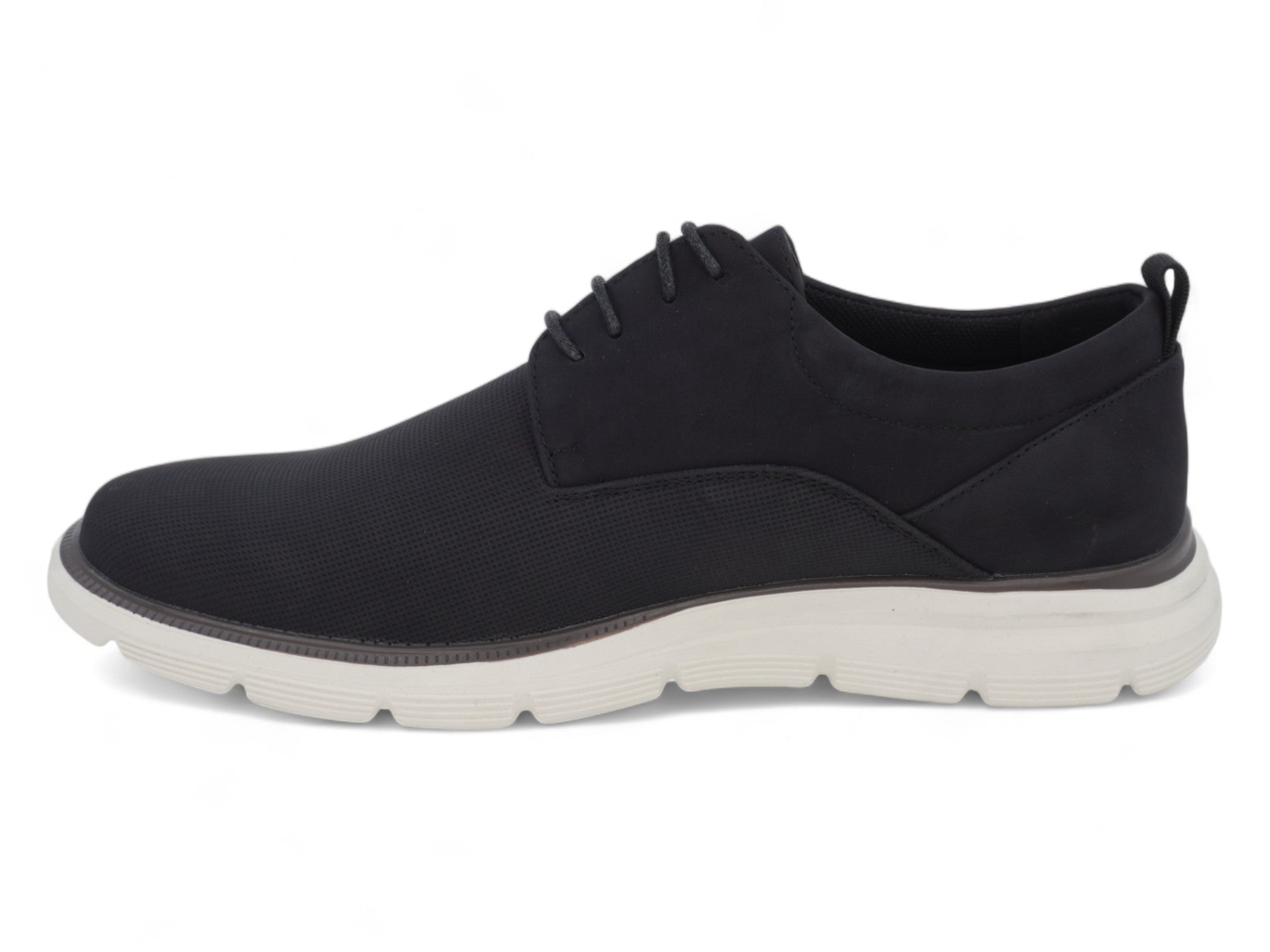 Men's Black Sporty Oxford