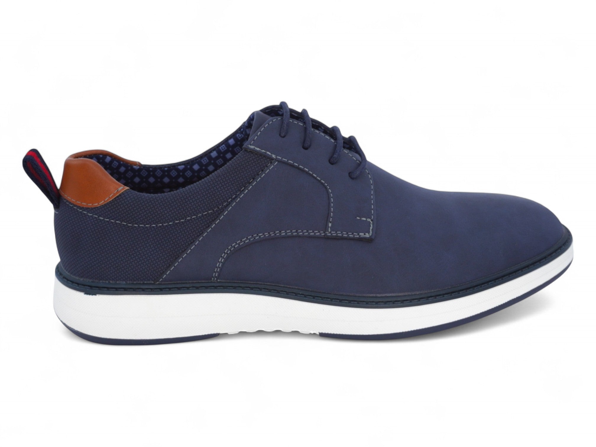Men's Navy Casual Lace Up