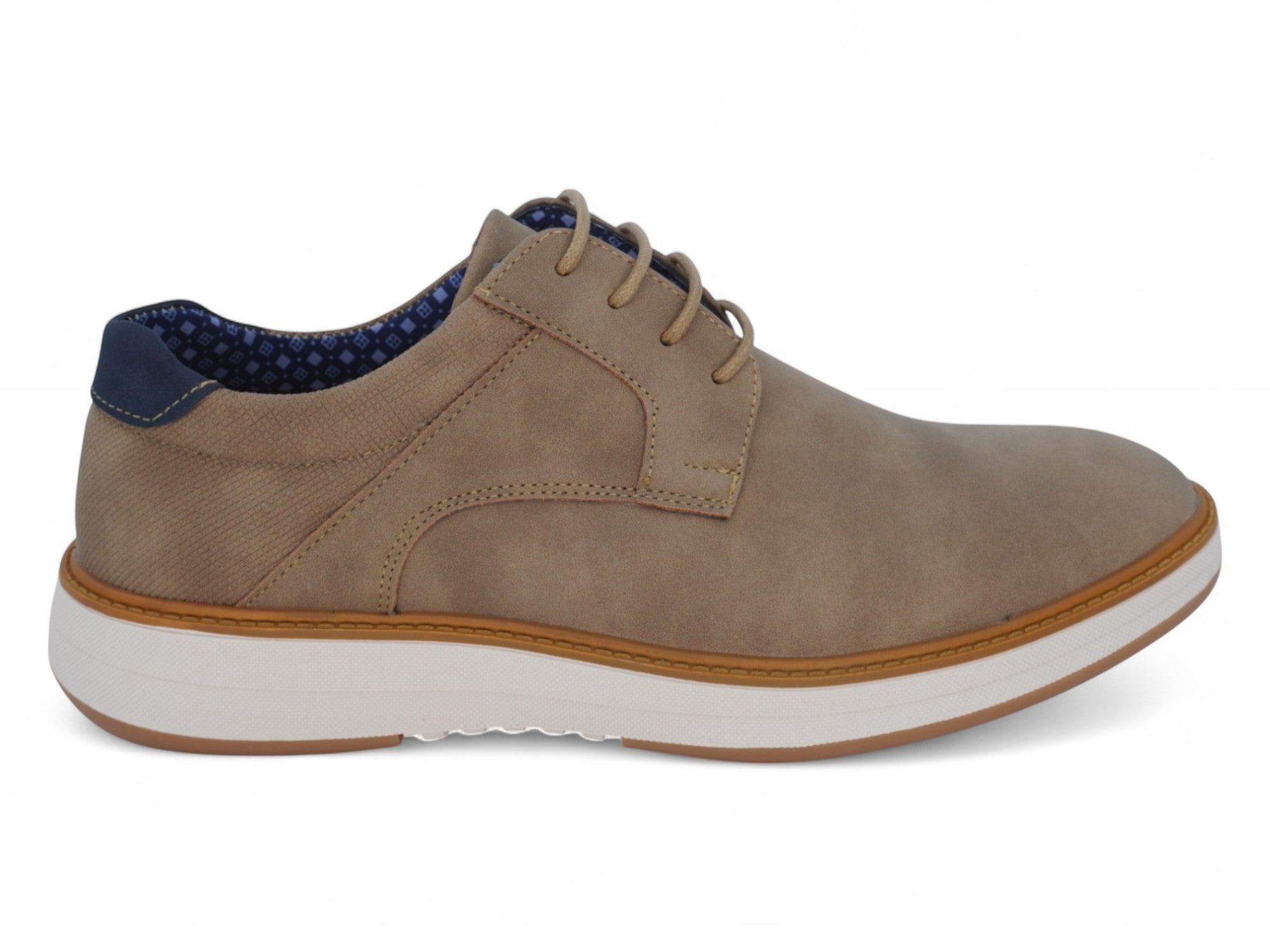 Men's Sand Casual Lace Up