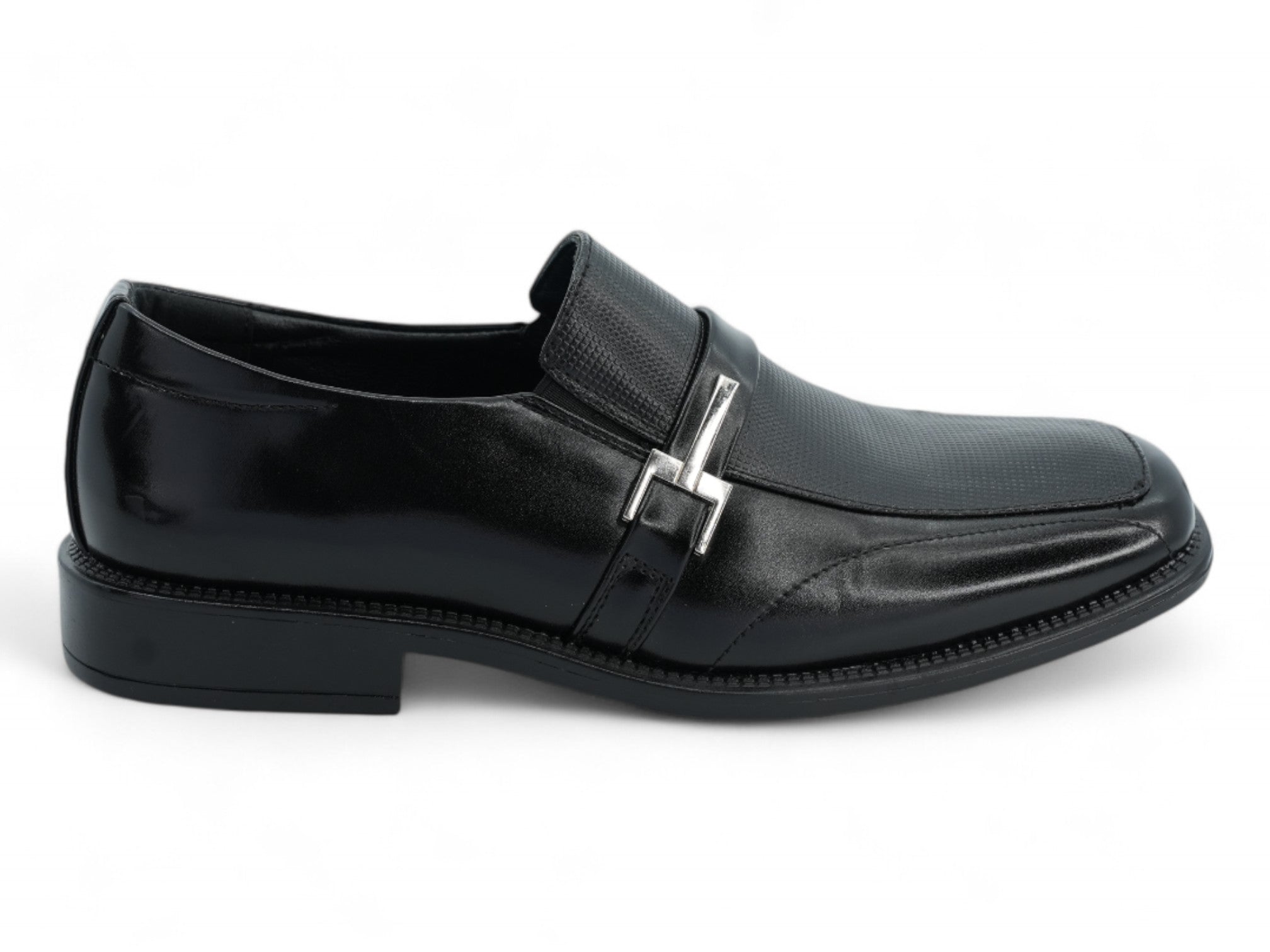 Men's Black Harold Wide Width Step-In