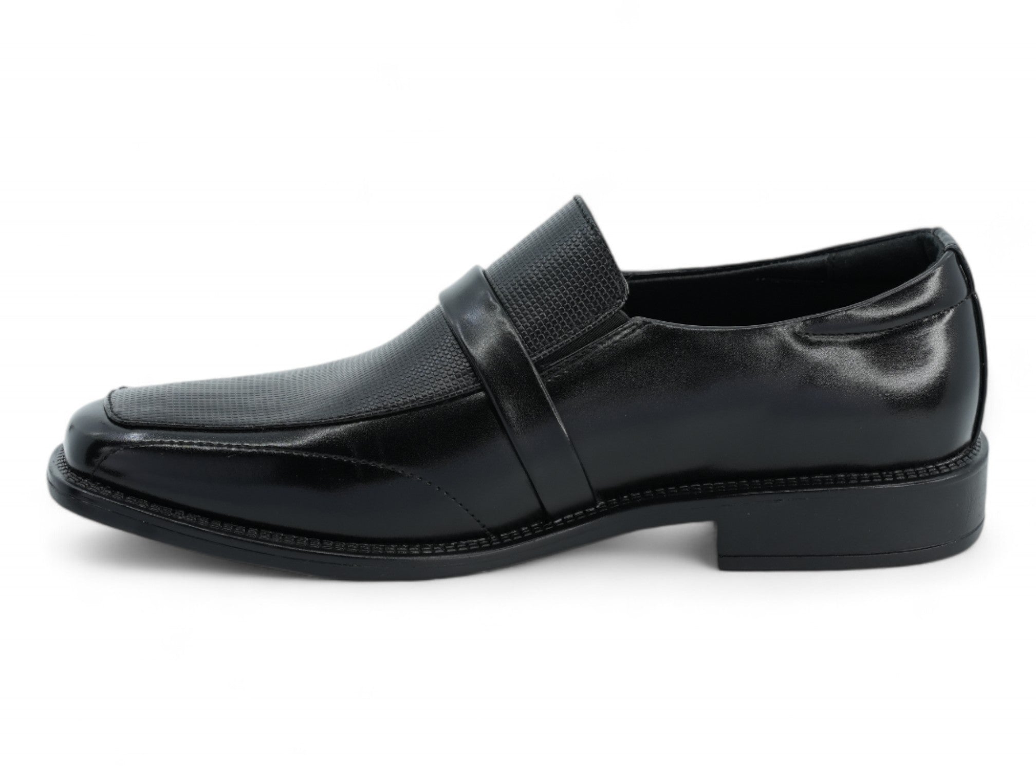 Men's Black Harold Wide Width Step-In