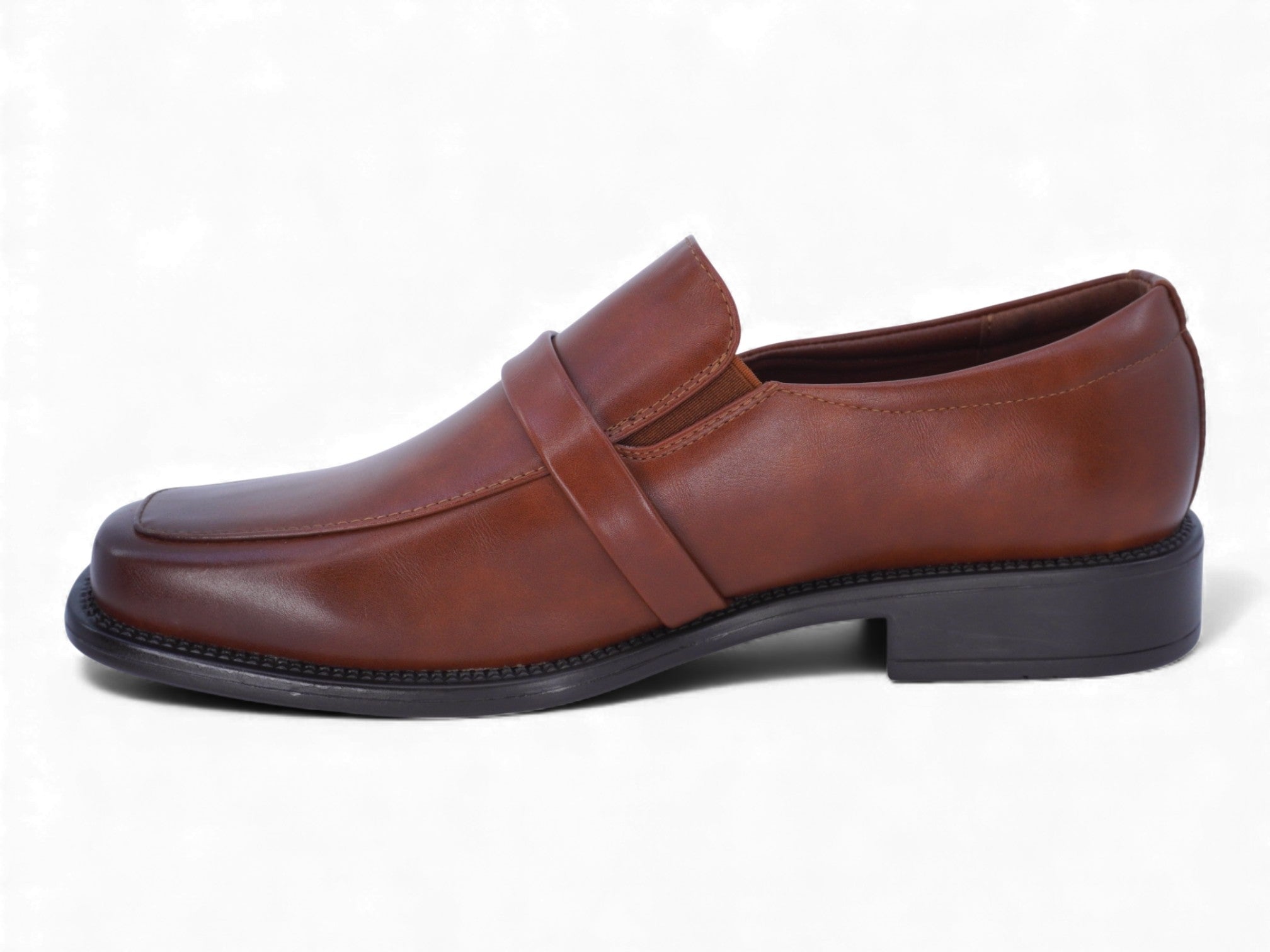 Men's Cognac Mauricio Wide Width Dress Shoe