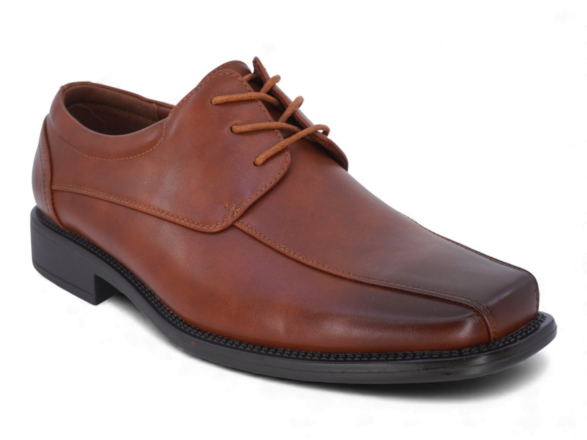 Men's Cognac Roger Wide Width Bike Track Oxford
