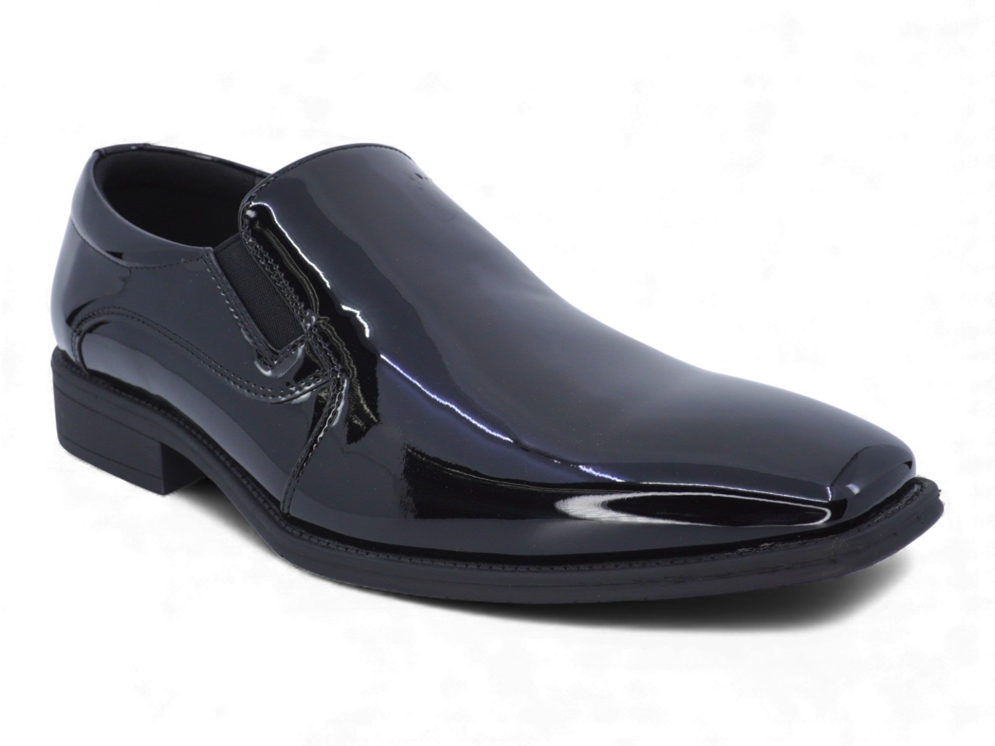 Men's Ethan Patent Step In Dress Shoe