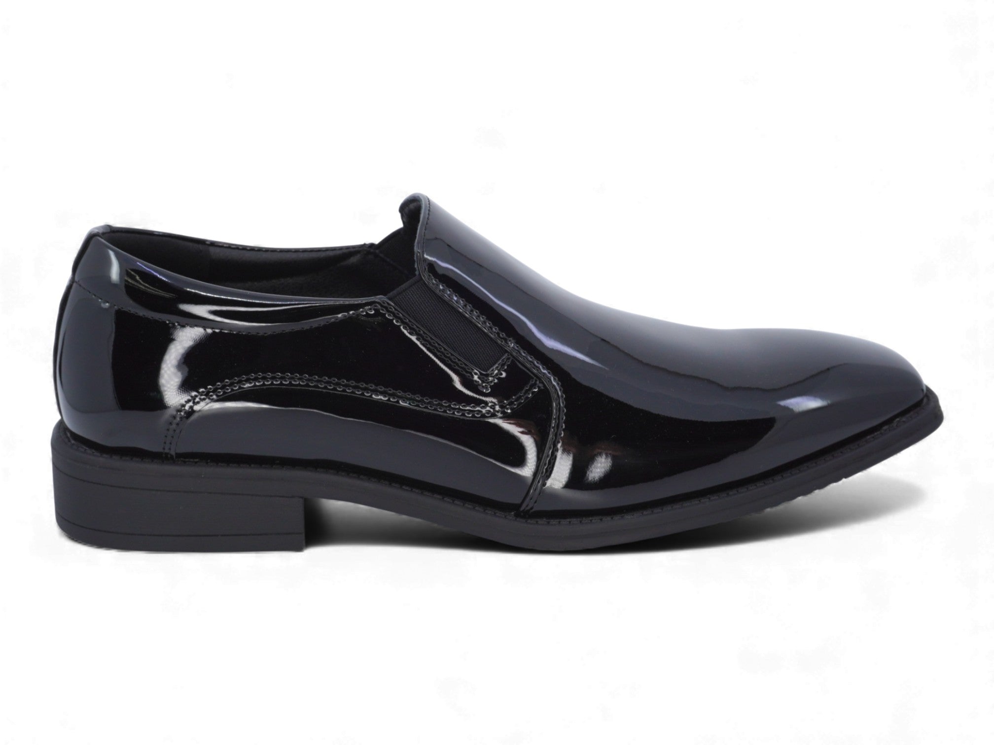 Men's Ethan Patent Step In Dress Shoe