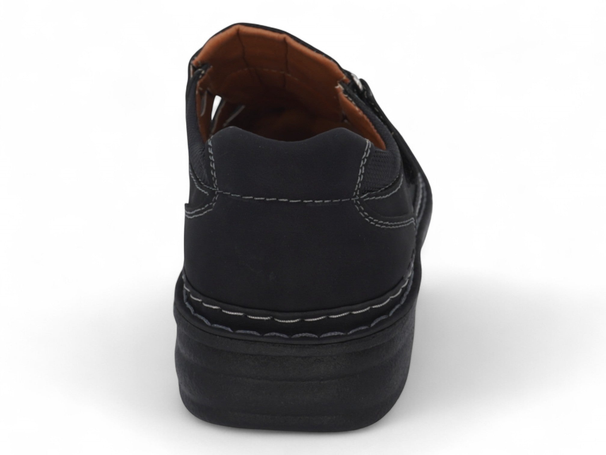 Men's Black Fisherman Sandal