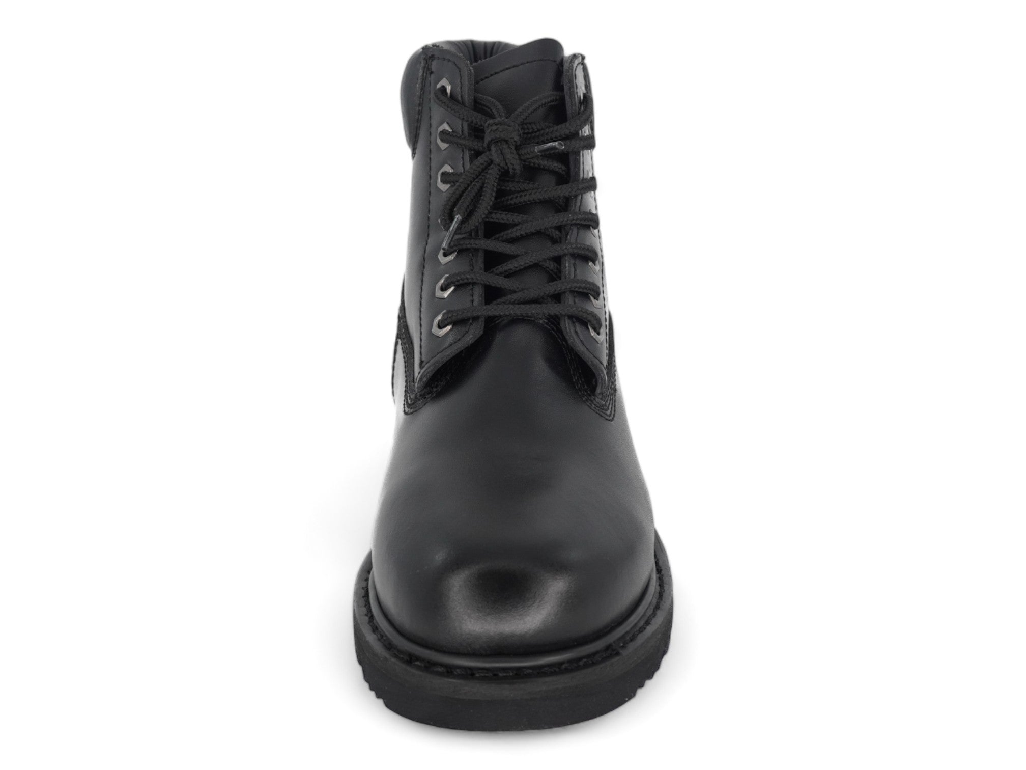 Men's Black Leather Goodyear Welt Boot