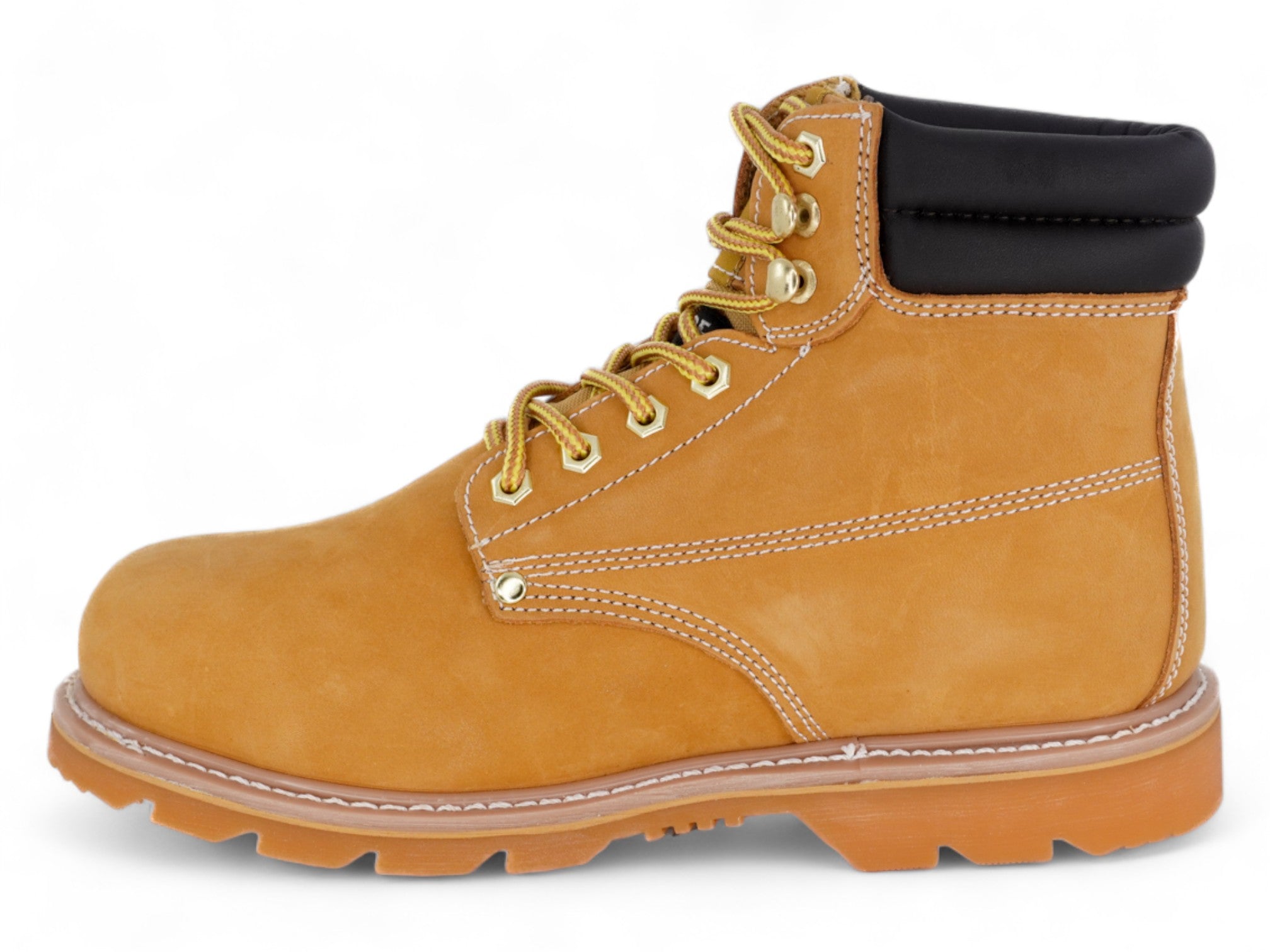 Men's Tan Eurbak Steel Toe Construction Boot