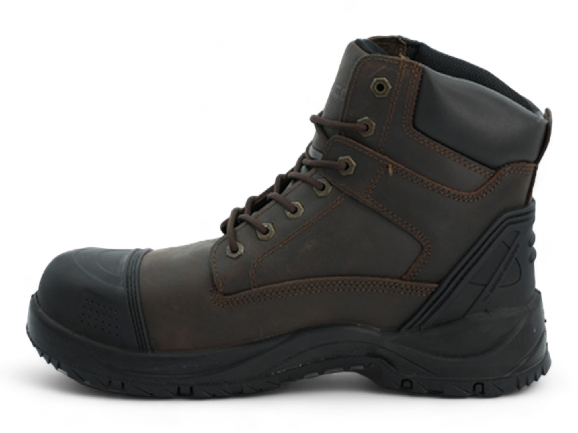 Men's Brown Zanco Composite Safety Toe Boot