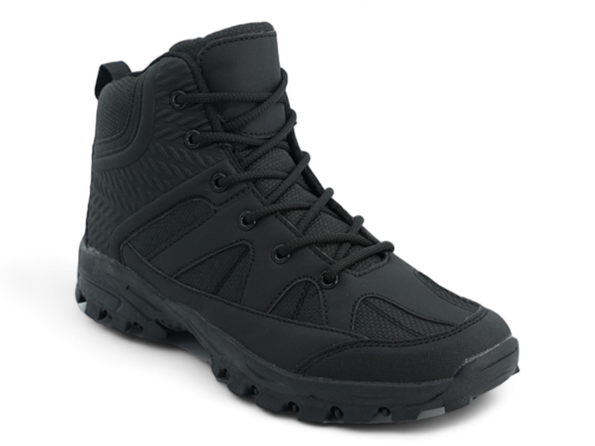 Men's Black Water Resistant Hiker Boot