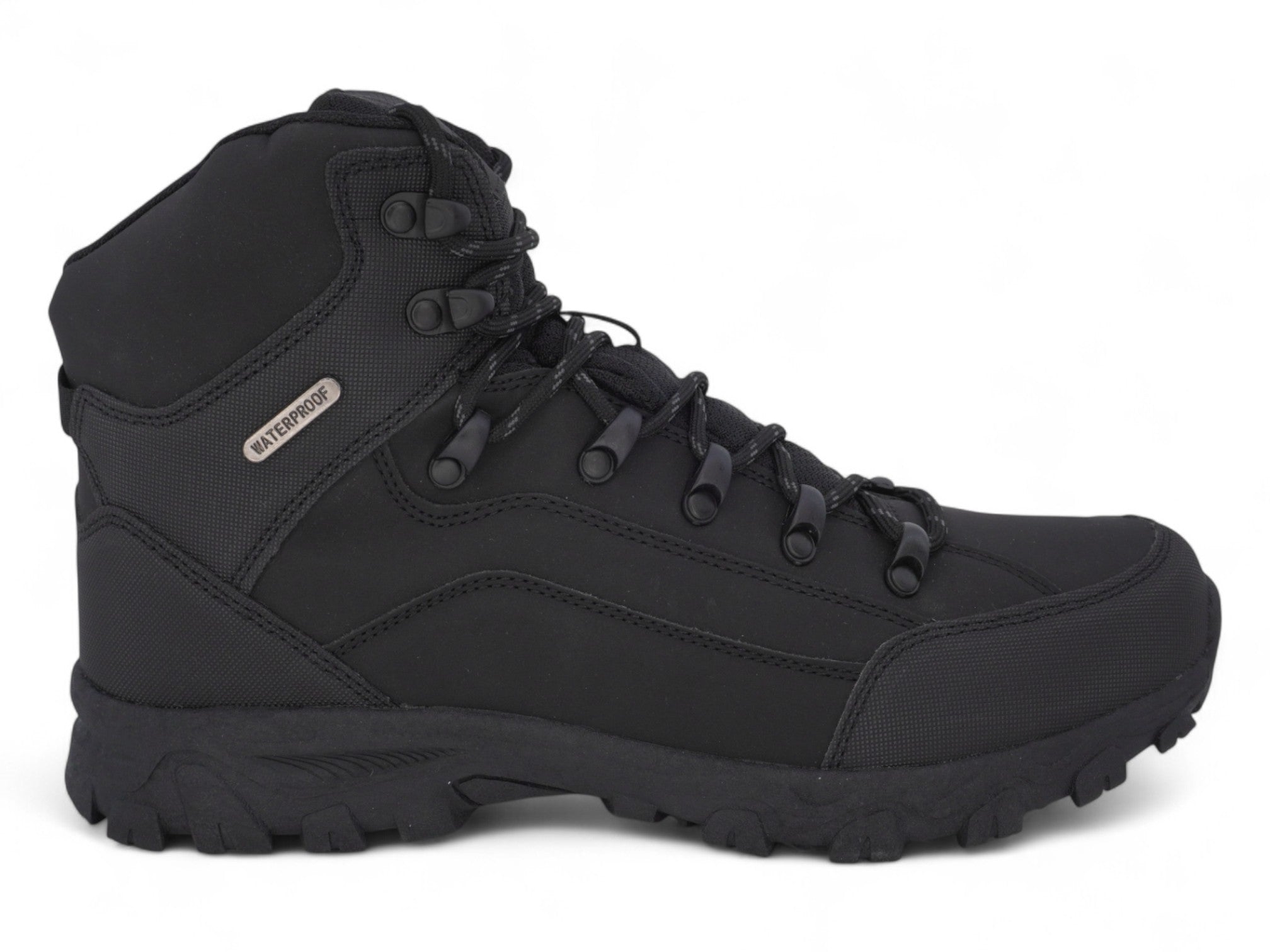 Men's Black Waterproof Hiker Boot