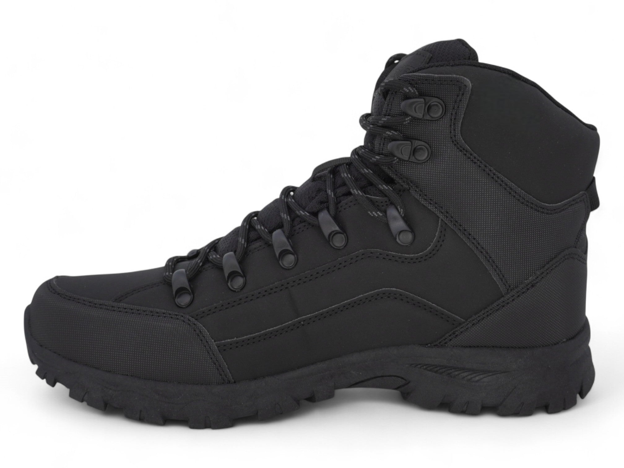 Men's Black Waterproof Hiker Boot
