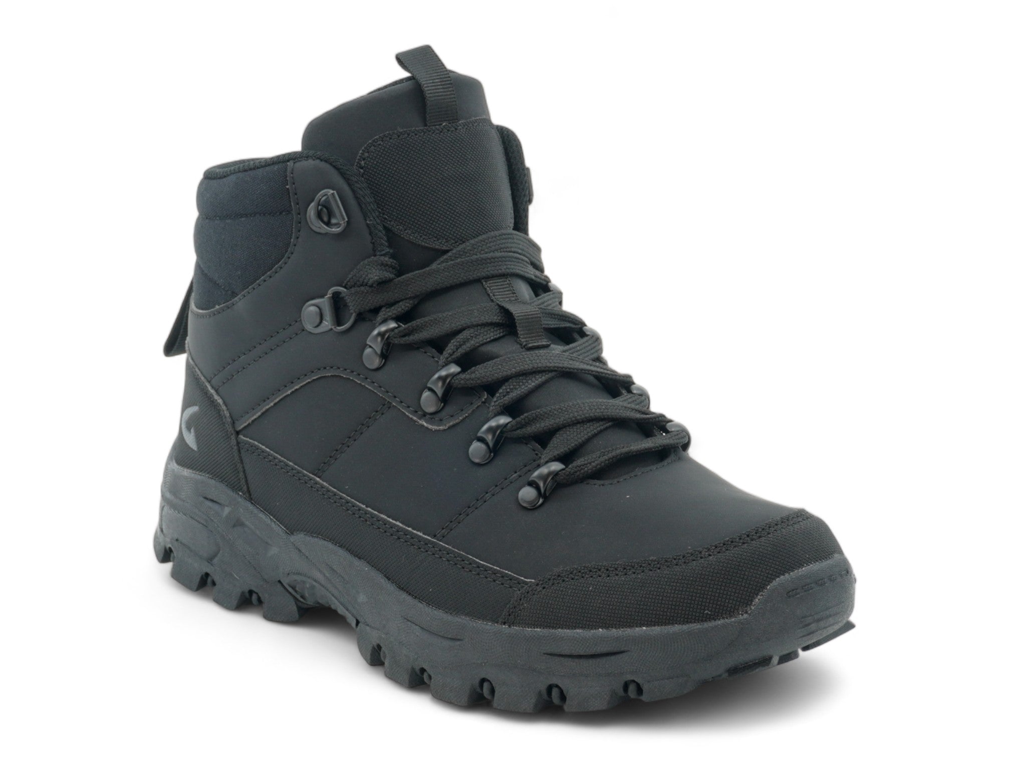 Men's Black Slip-Resistant Hiker Boot