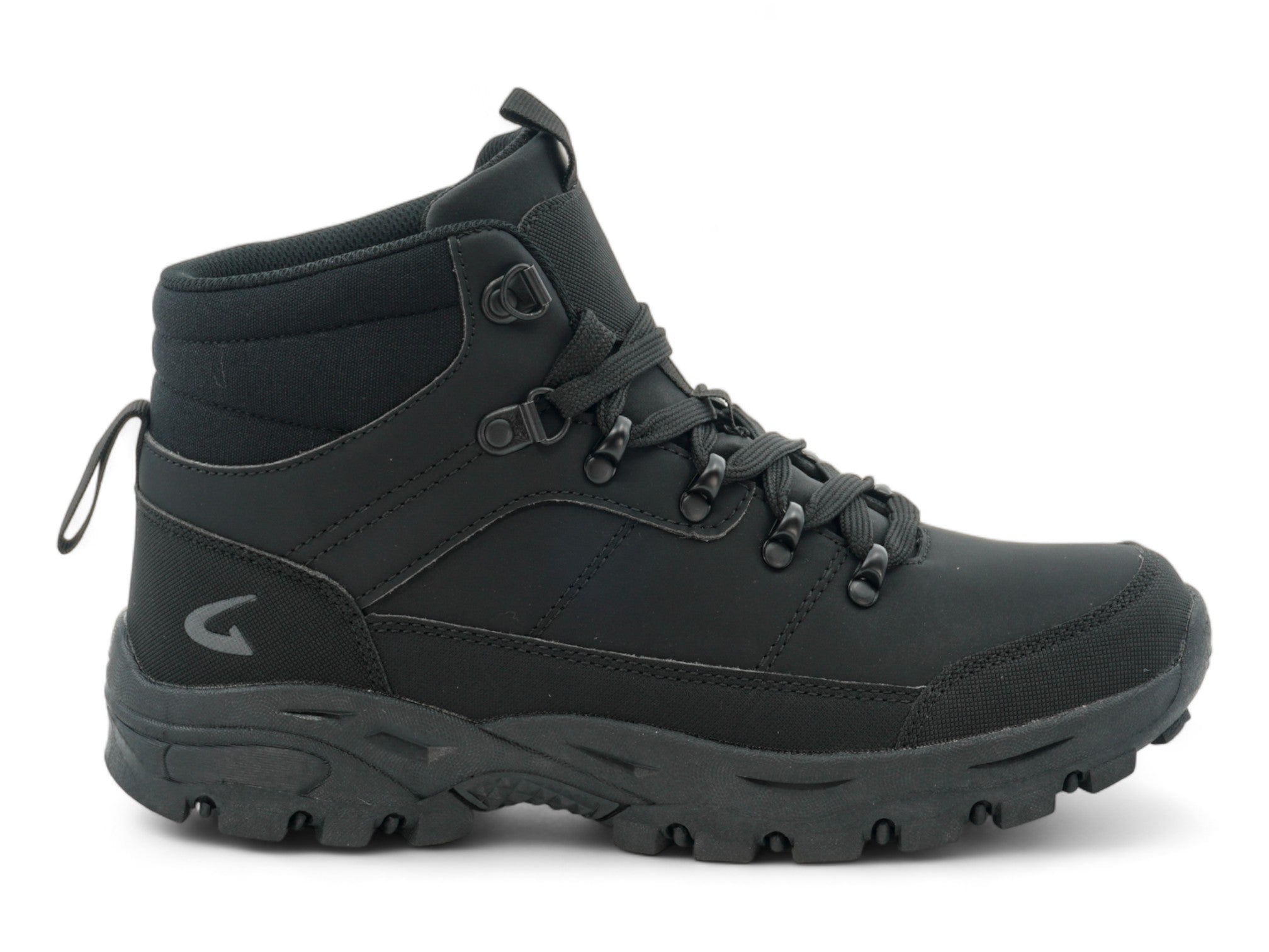 Men's Black Slip-Resistant Hiker Boot