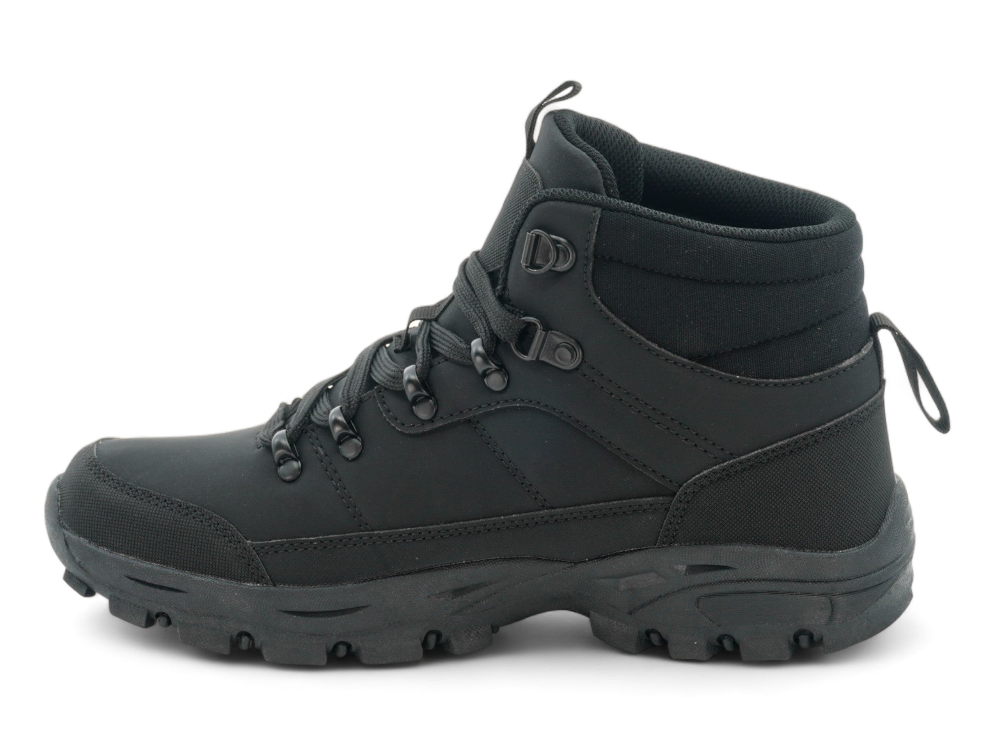 Men's Black Slip-Resistant Hiker Boot