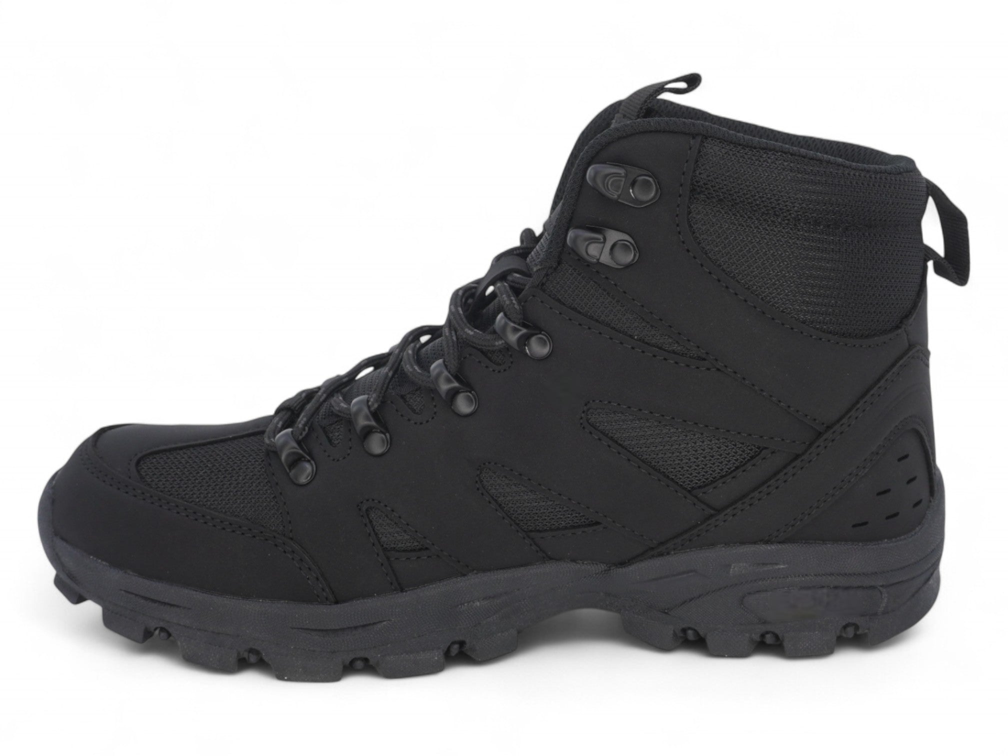 Men's Black Suede Insulated Hiker Boot