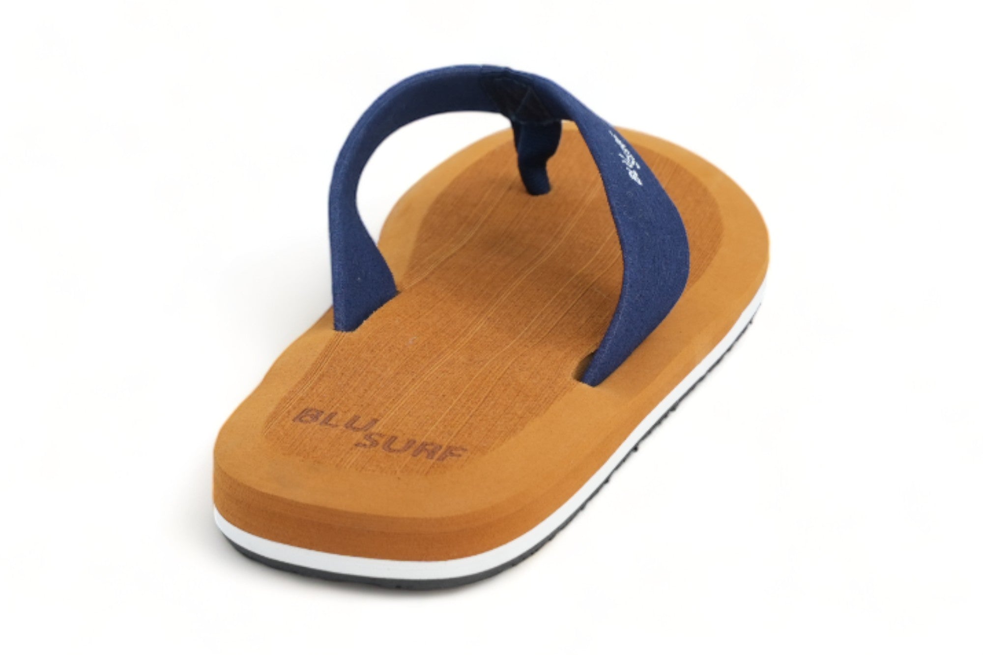 Men's Navy & Tan Flip Flop