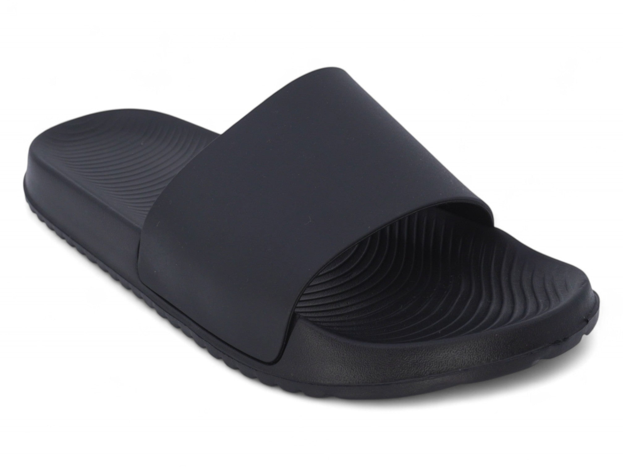 Men's Black Slides