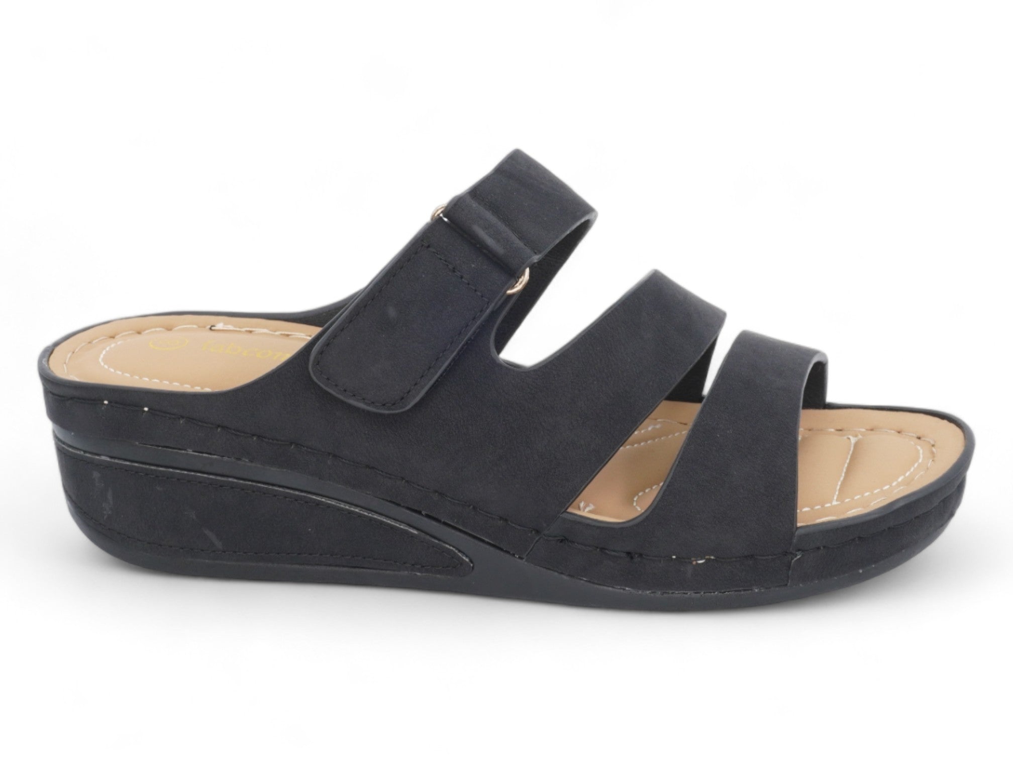 Women's Black Zoey Comfort Sandal