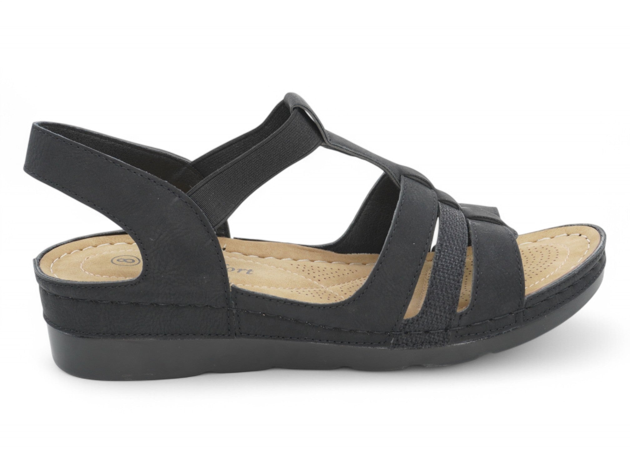 Women's Black Andie Comfort Sandal