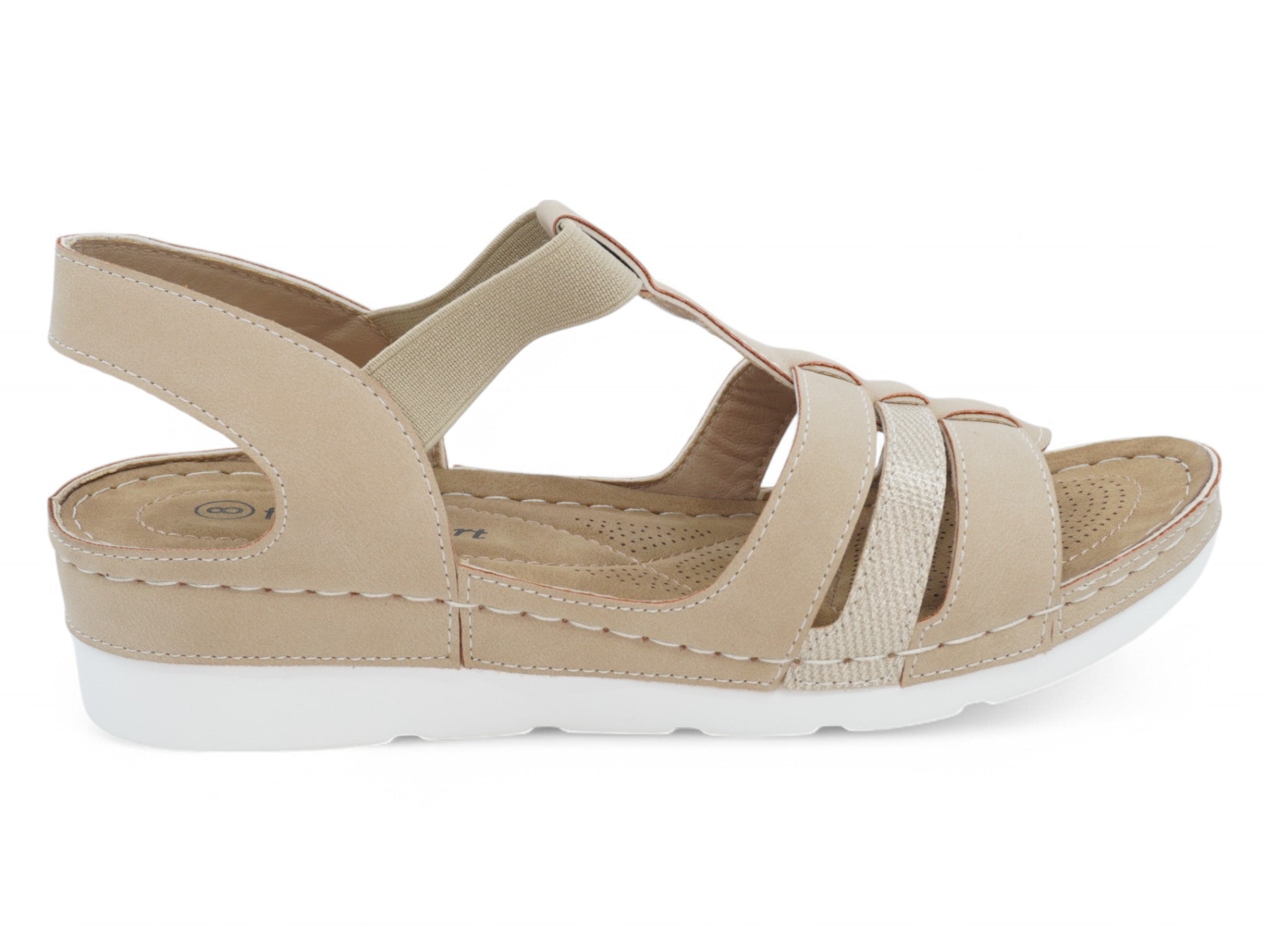 Women's Beige Andie Comfort Sandal