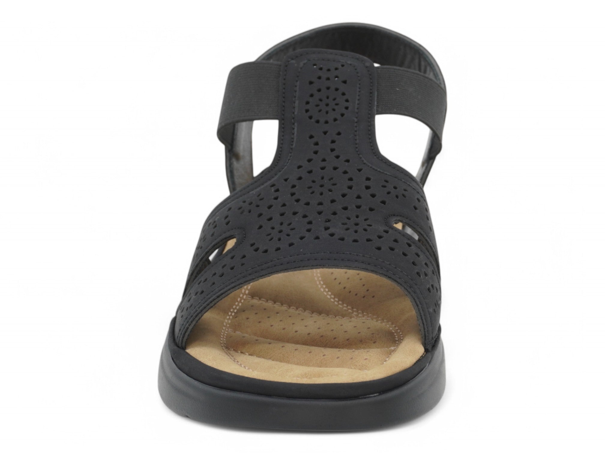 Women's Black Elodie Comfort Sandal