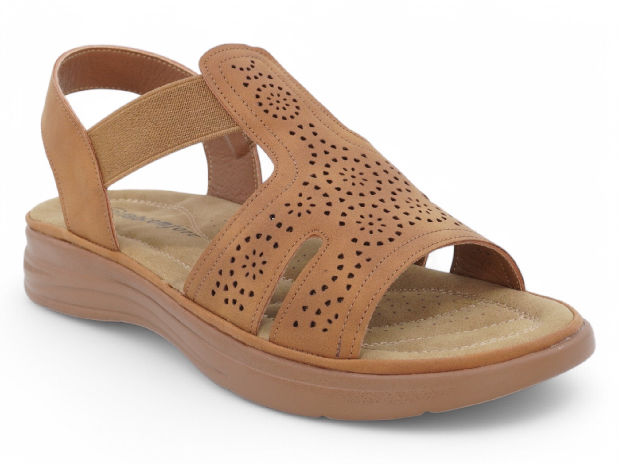 Women's Tan Elodie Comfort Sandal