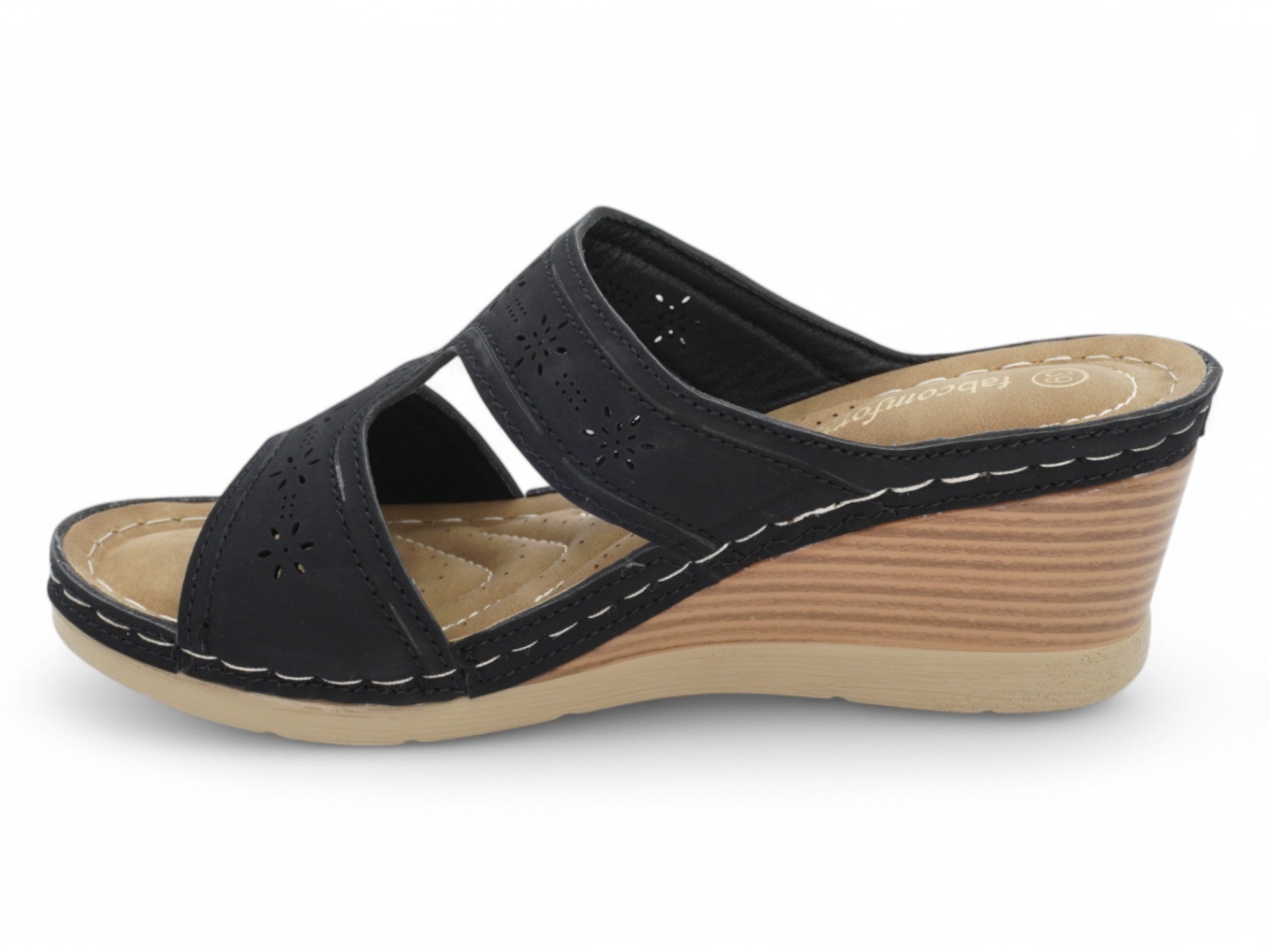 Women's Black Libby Comfort Sandal