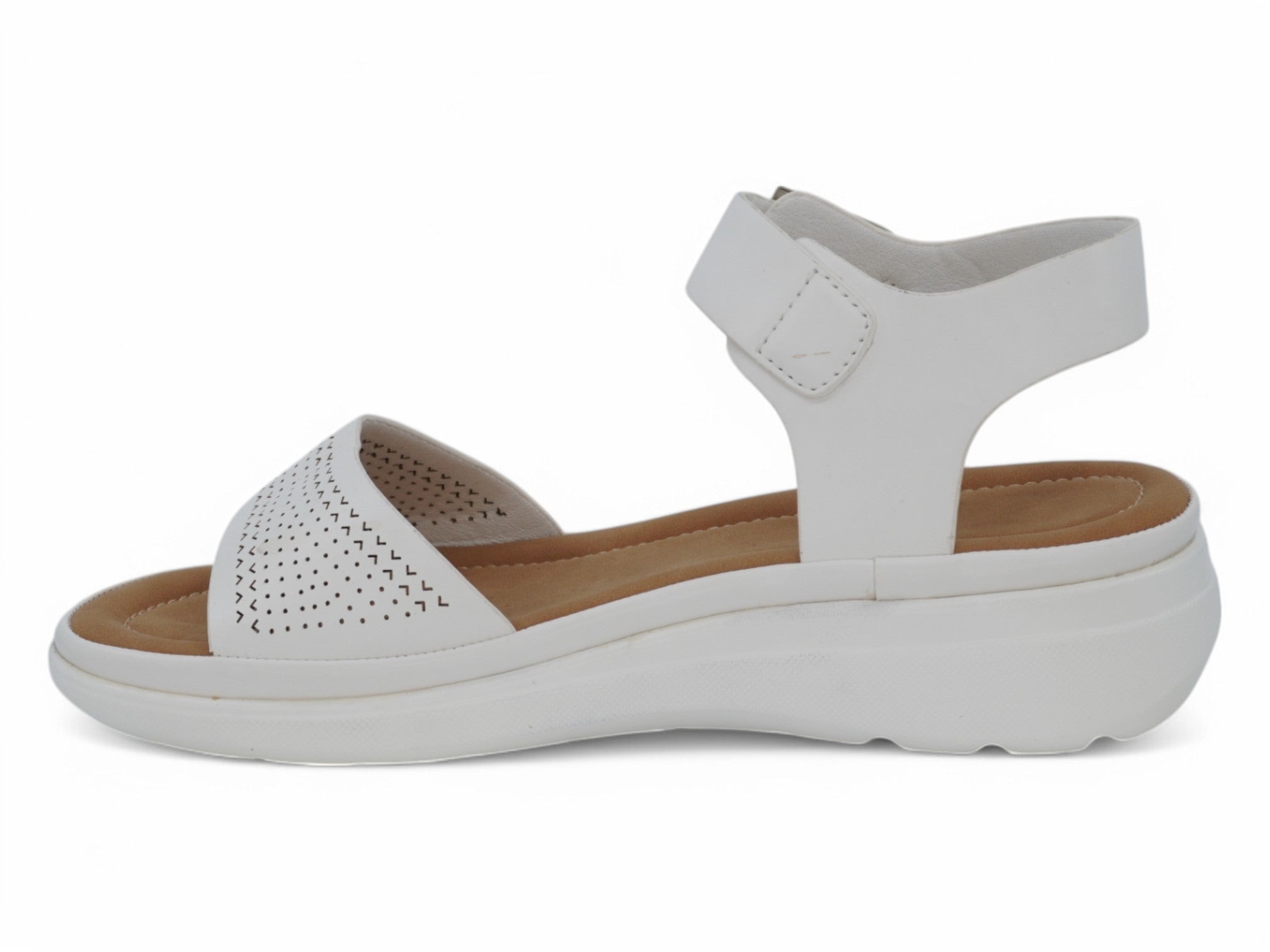Women's White Tilly Comfort Sandal